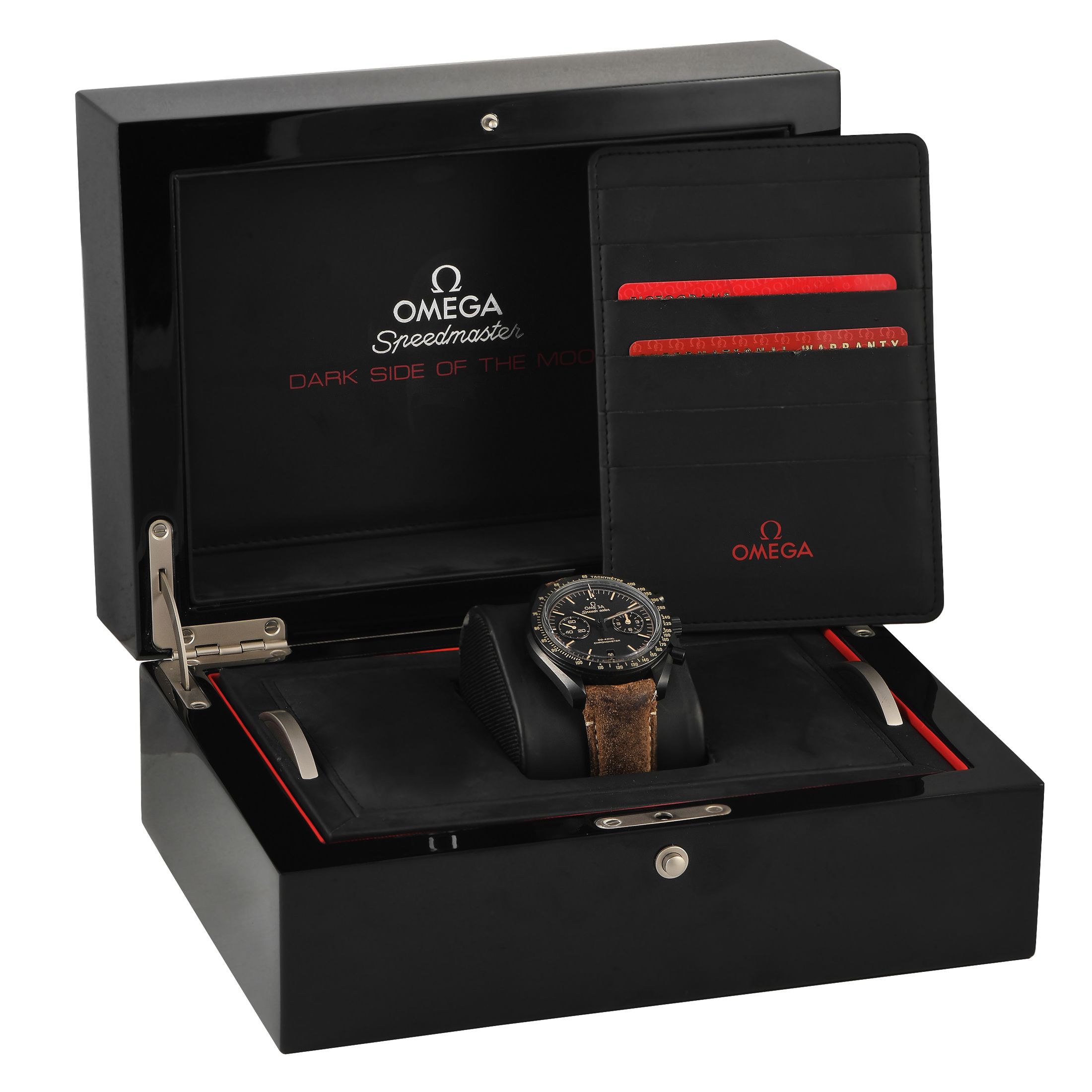 Omega Speedmaster Dark Side of the Moon Vintage Black Chronograph Watch 31192445101006