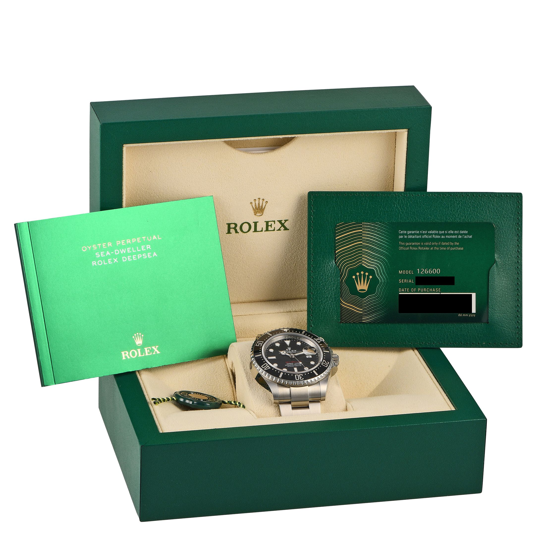Rolex Sea-Dweller Watch 126000 126600
