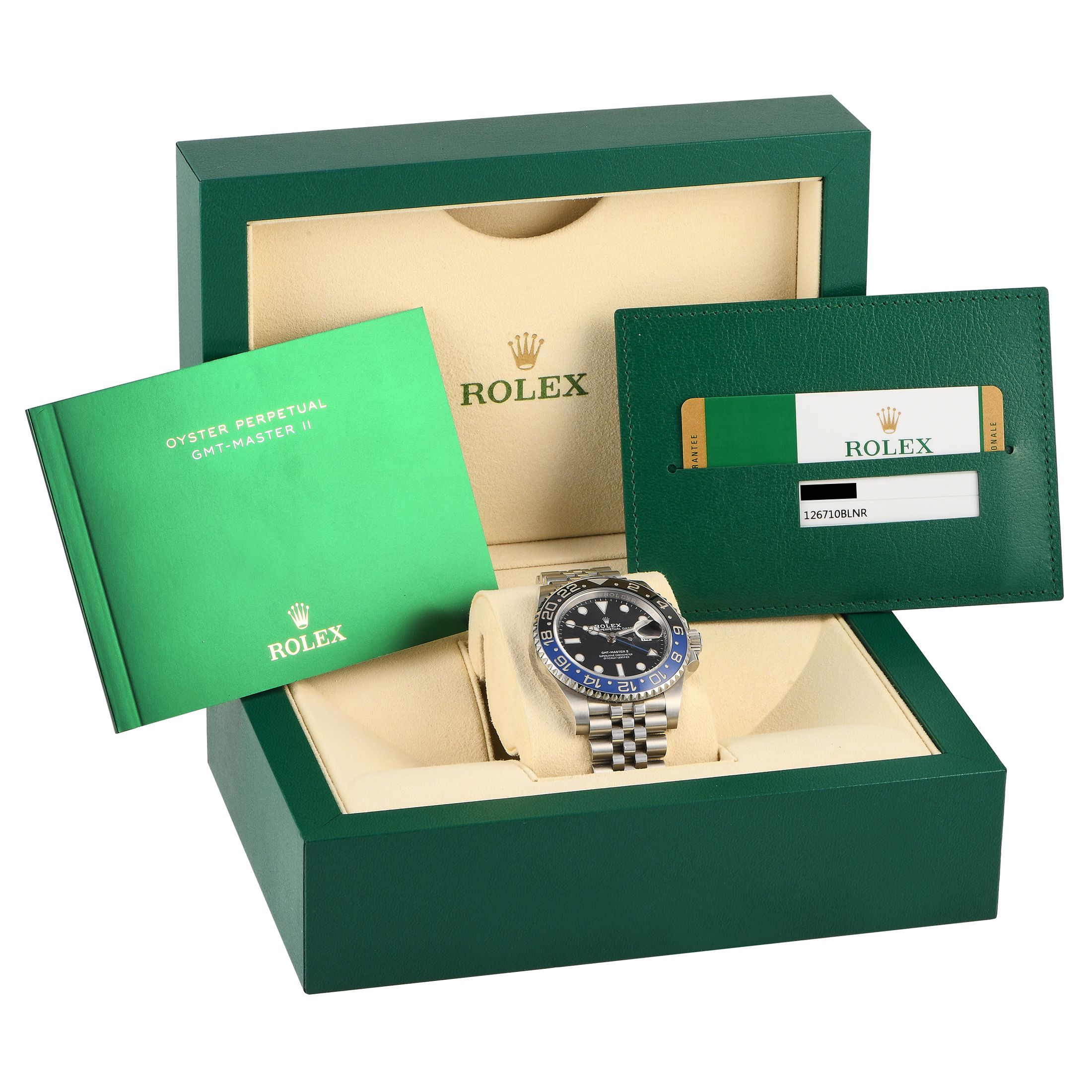 Rolex GMT-Master II Watch 126710BLNR