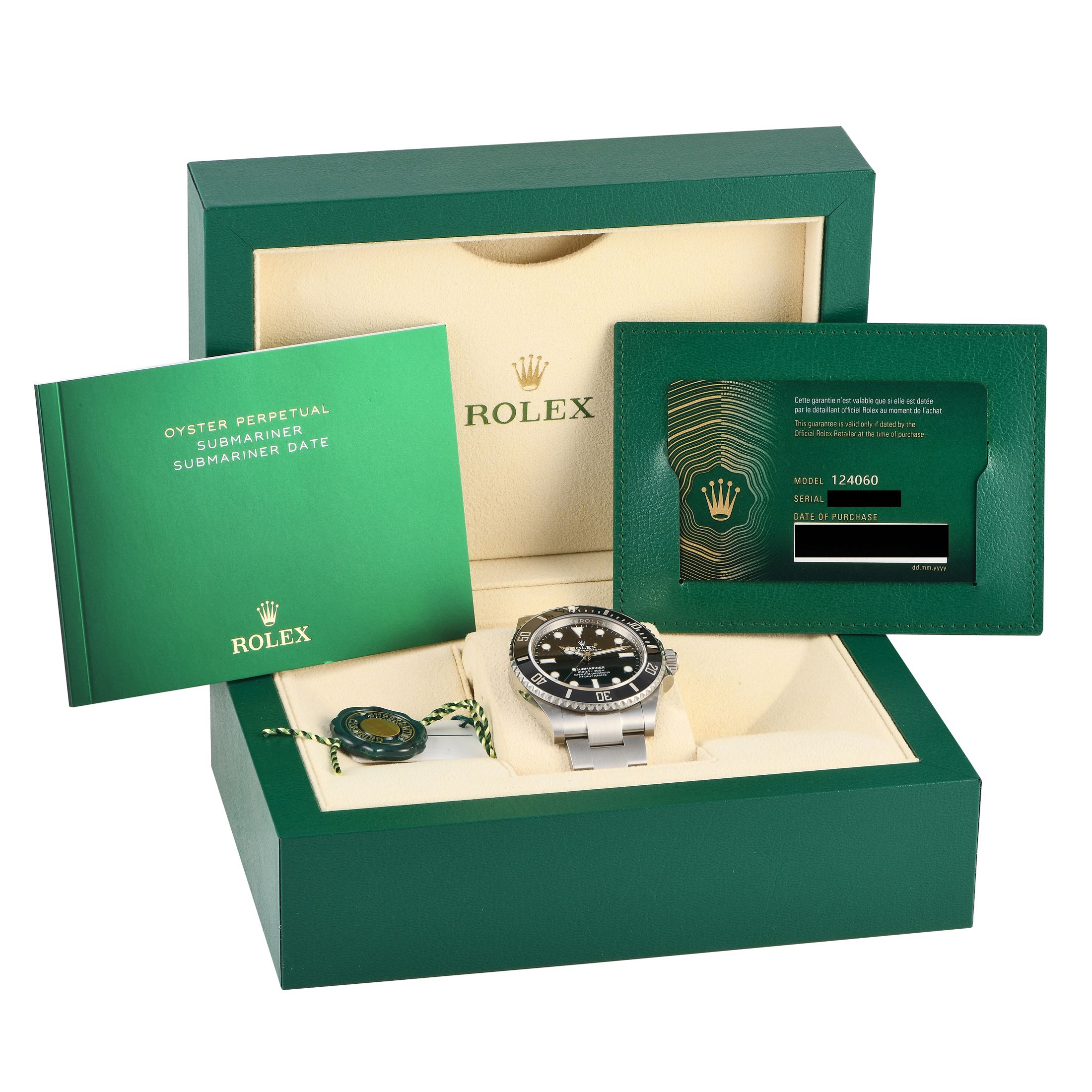 Rolex Submariner Watch 124060