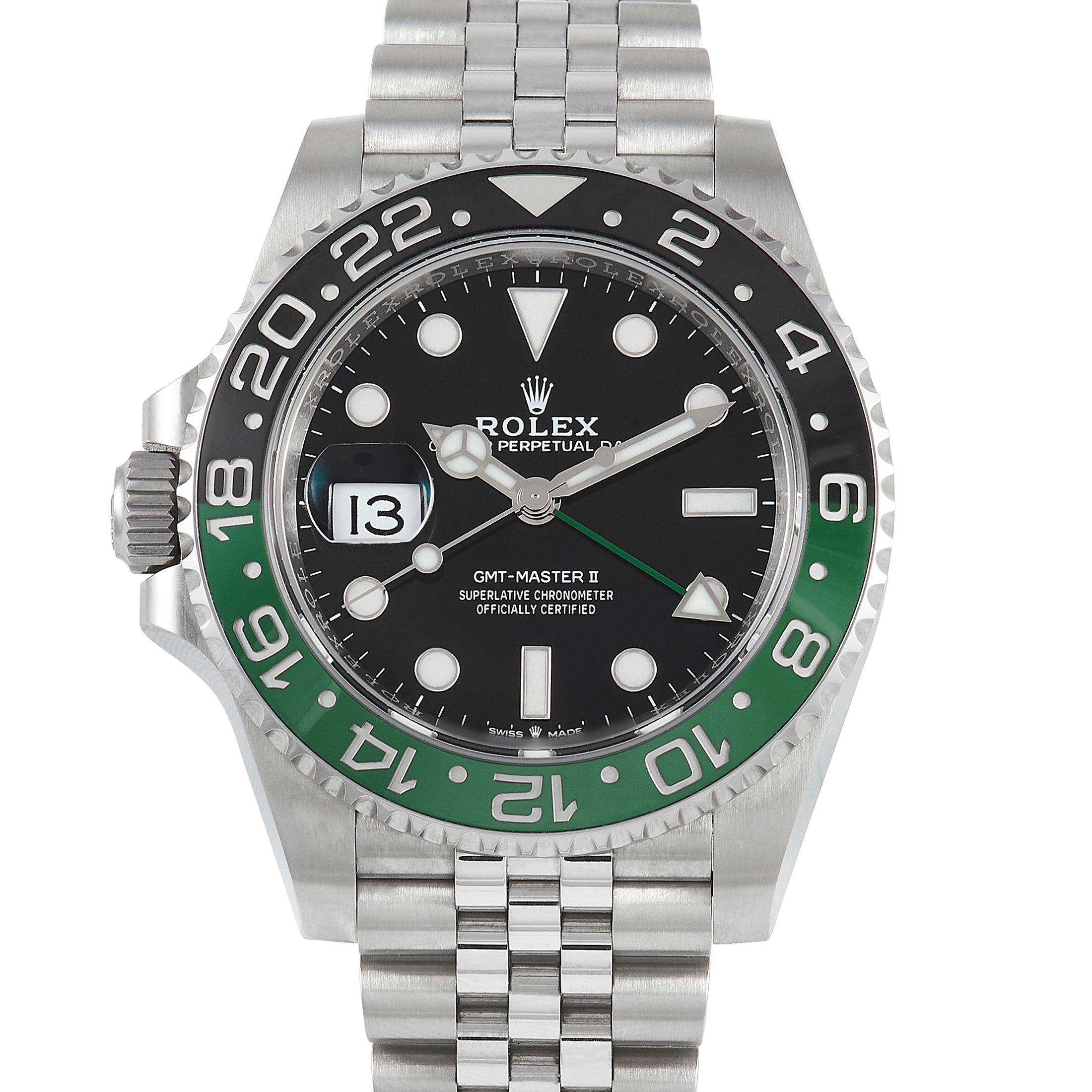 Rolex GMT-Master II Left-Hand Jubilee Watch 126720VTNR-0002