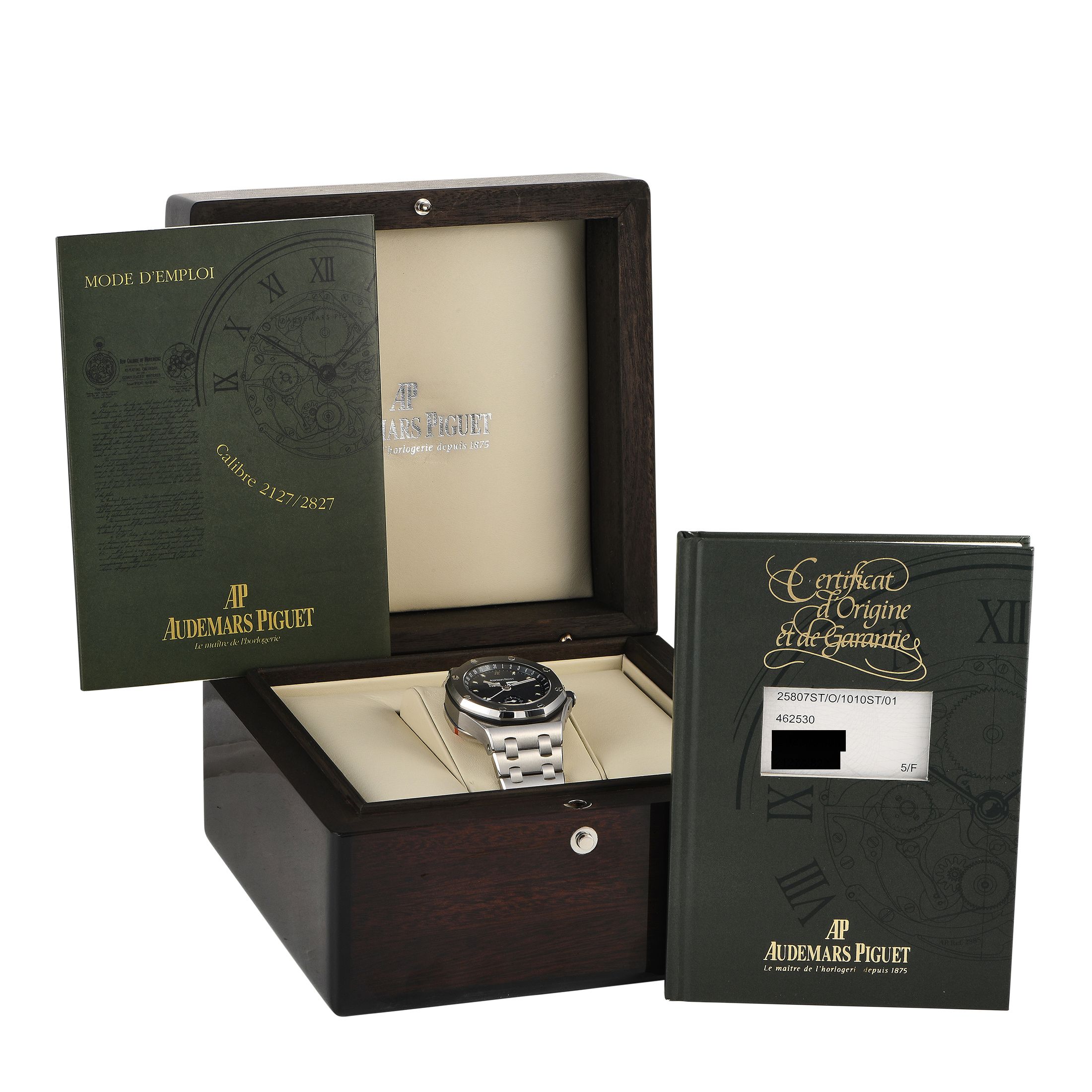 Audemars Piguet Royal Oak Offshore Triple Calendar Watch 25807ST.O.1010ST.01