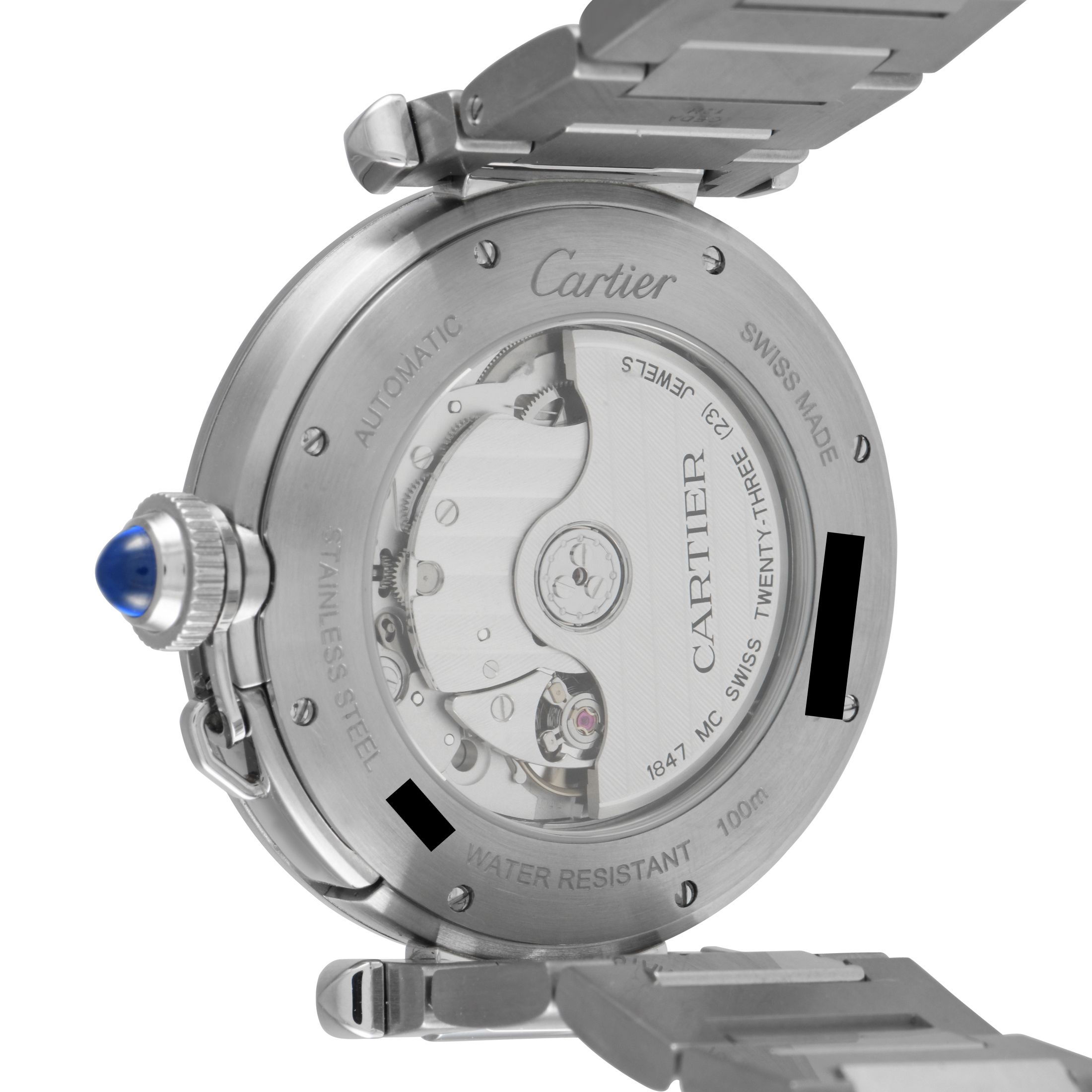 Cartier Pasha de Cartier Blue Dial Watch WSPA0038