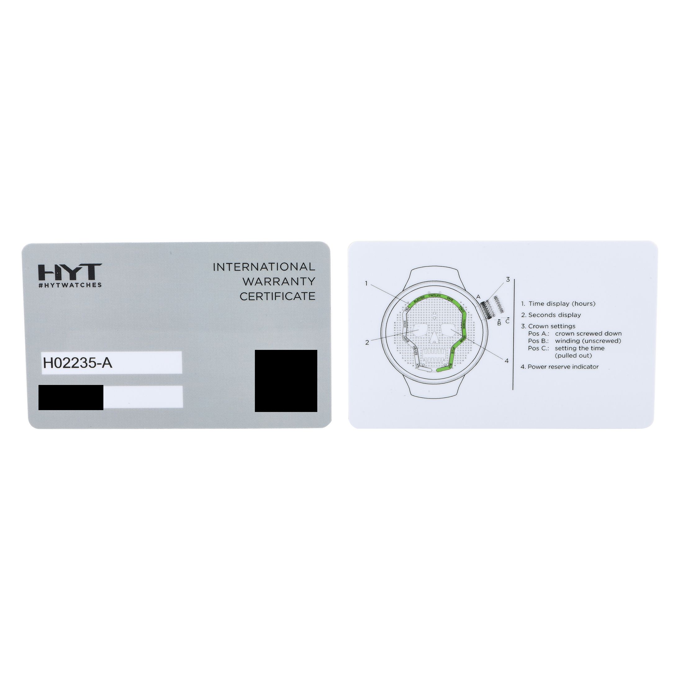 HYT Soonow Green Limited Edition Watch H02235