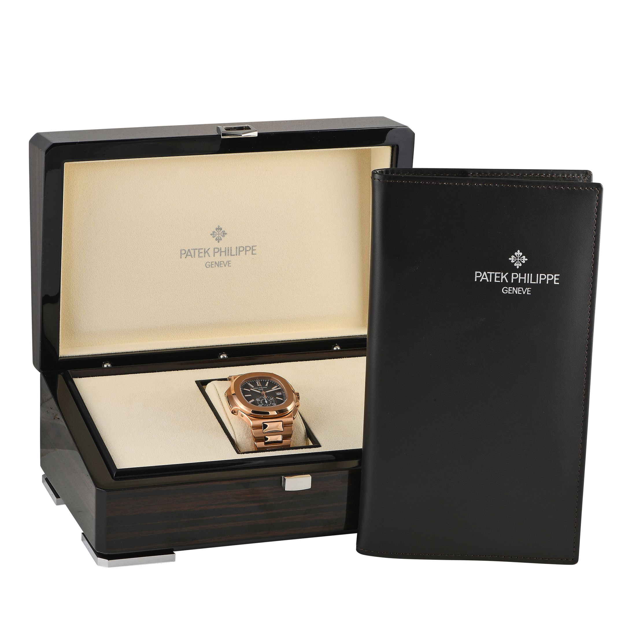 Patek Philippe Nautilus Chronograph Rose Gold Watch 5980/1R-001