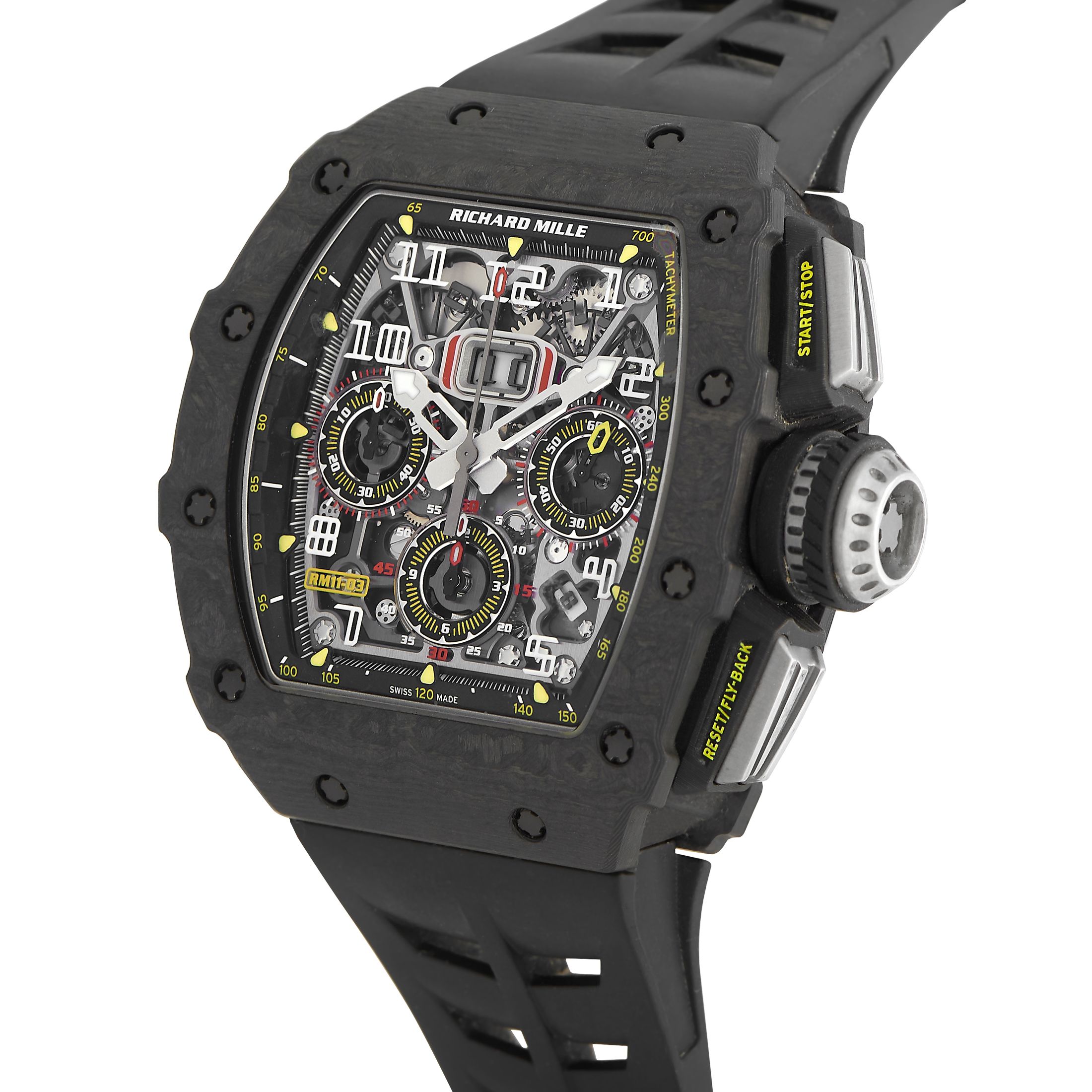Richard Mille RM11-03 Carbon Flyback Chronograph Watch RM11-03 NTPT