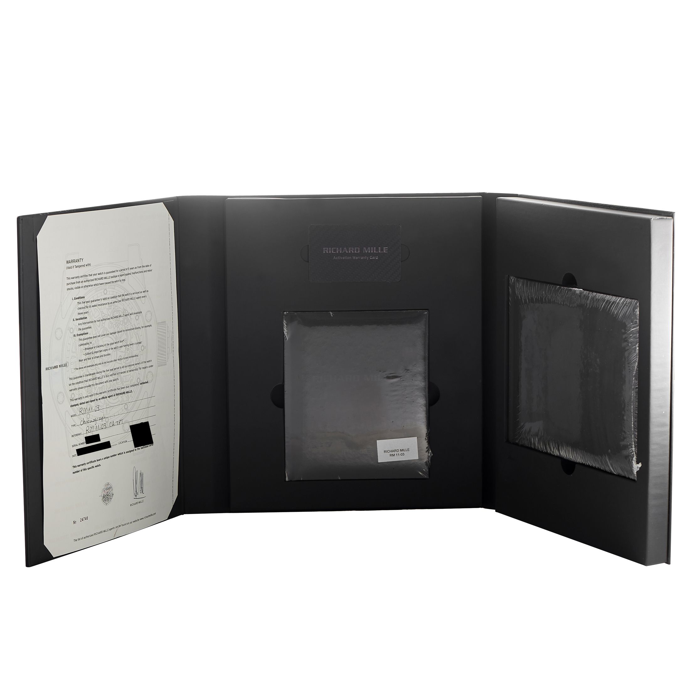 Richard Mille RM11-03 Carbon Flyback Chronograph Watch RM11-03 NTPT