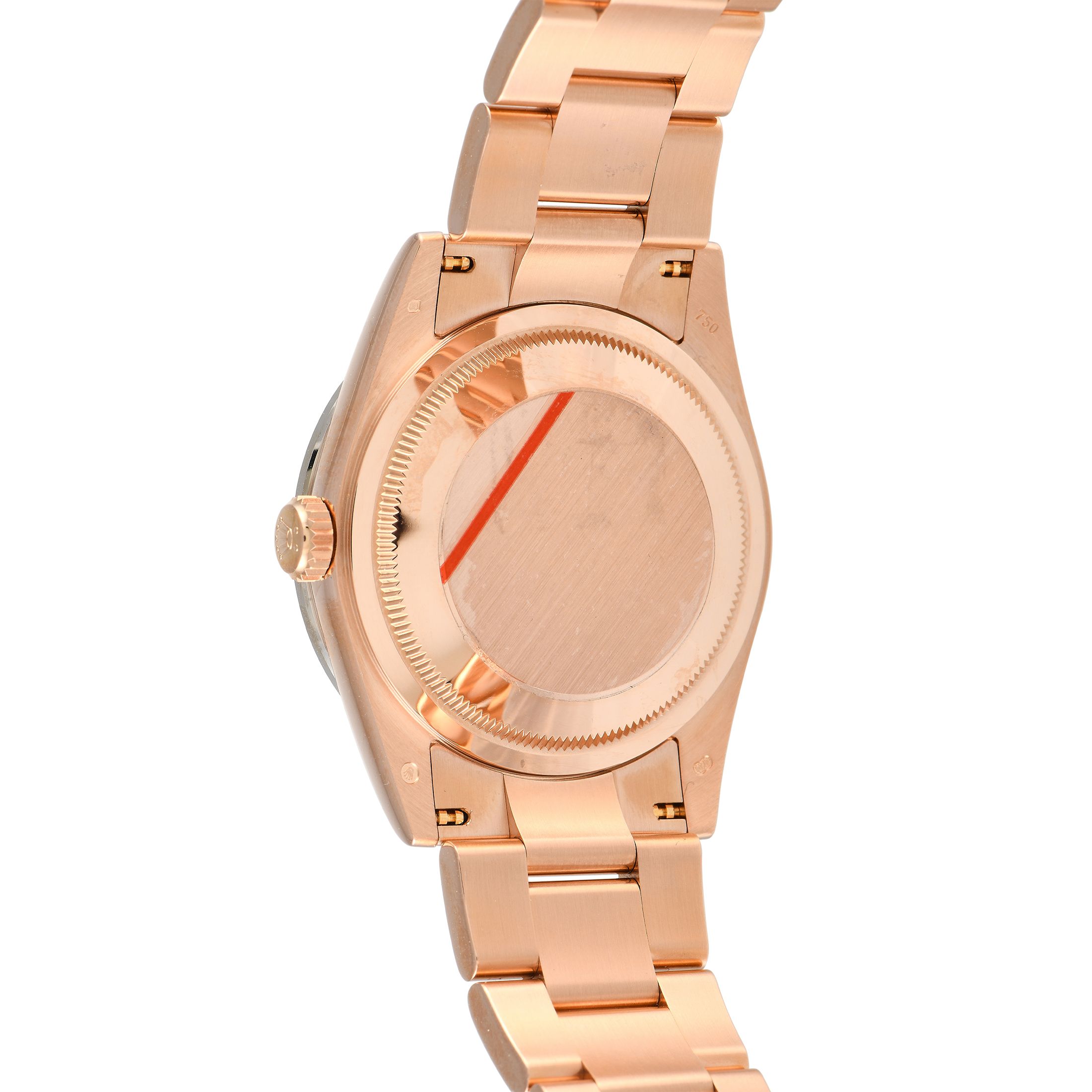 Rolex Day-Date 36 Carousel Pink Mother of Pearl Diamond Dial Watch 118395BR