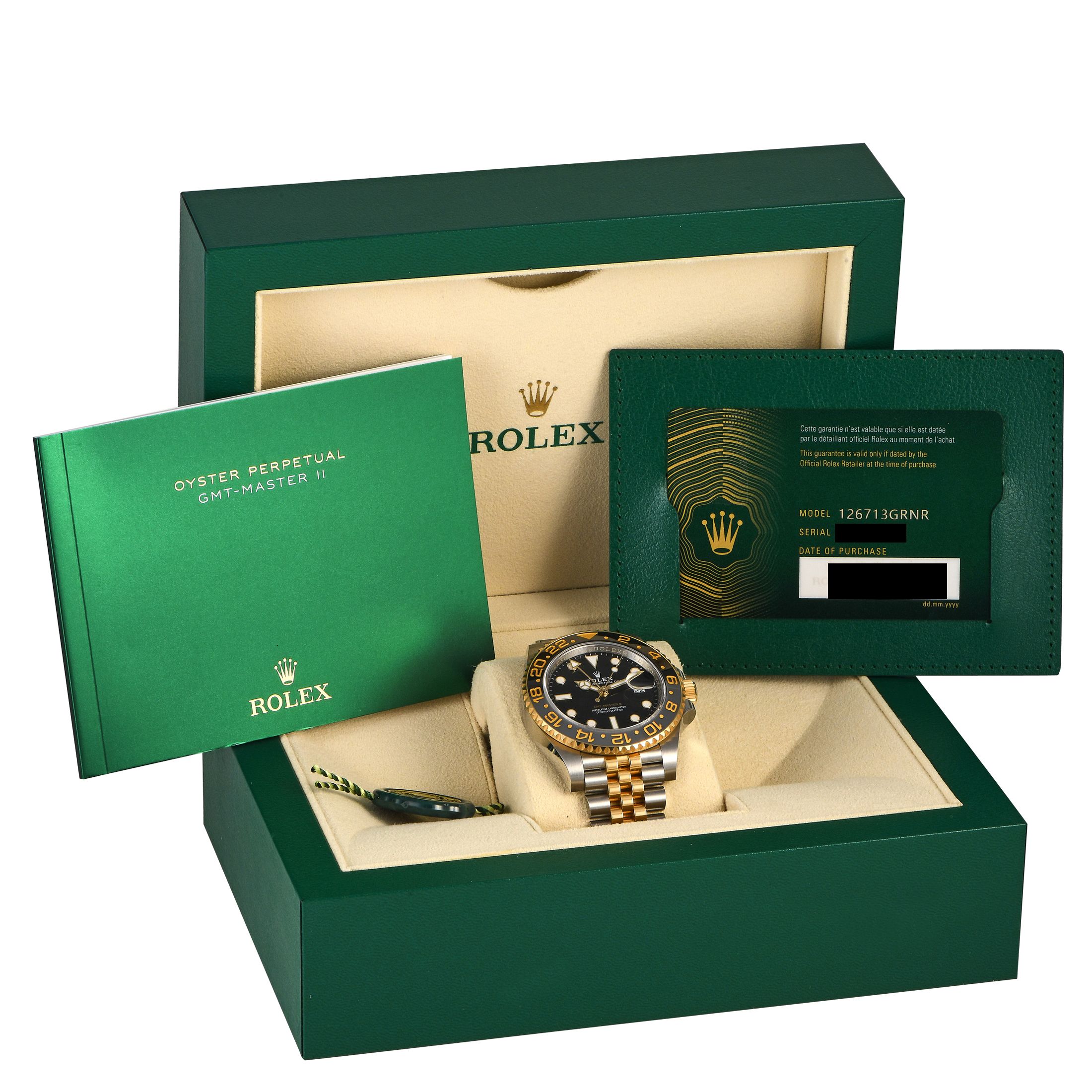 Rolex GMT-Master II Watch 126713GRNR-0001