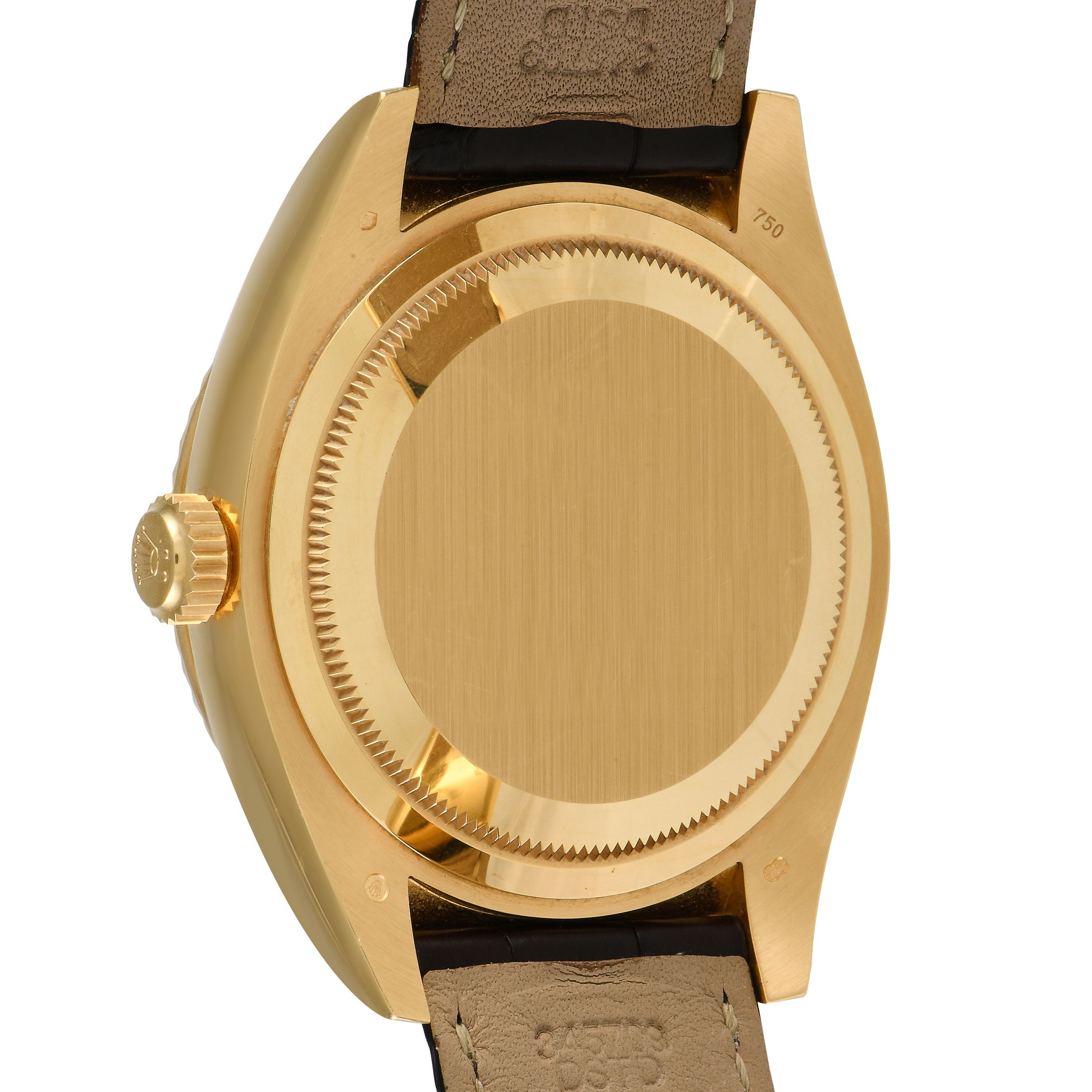 Rolex Sky-Dweller Silver Dial Yellow Gold Watch 326138-SLVRLBR