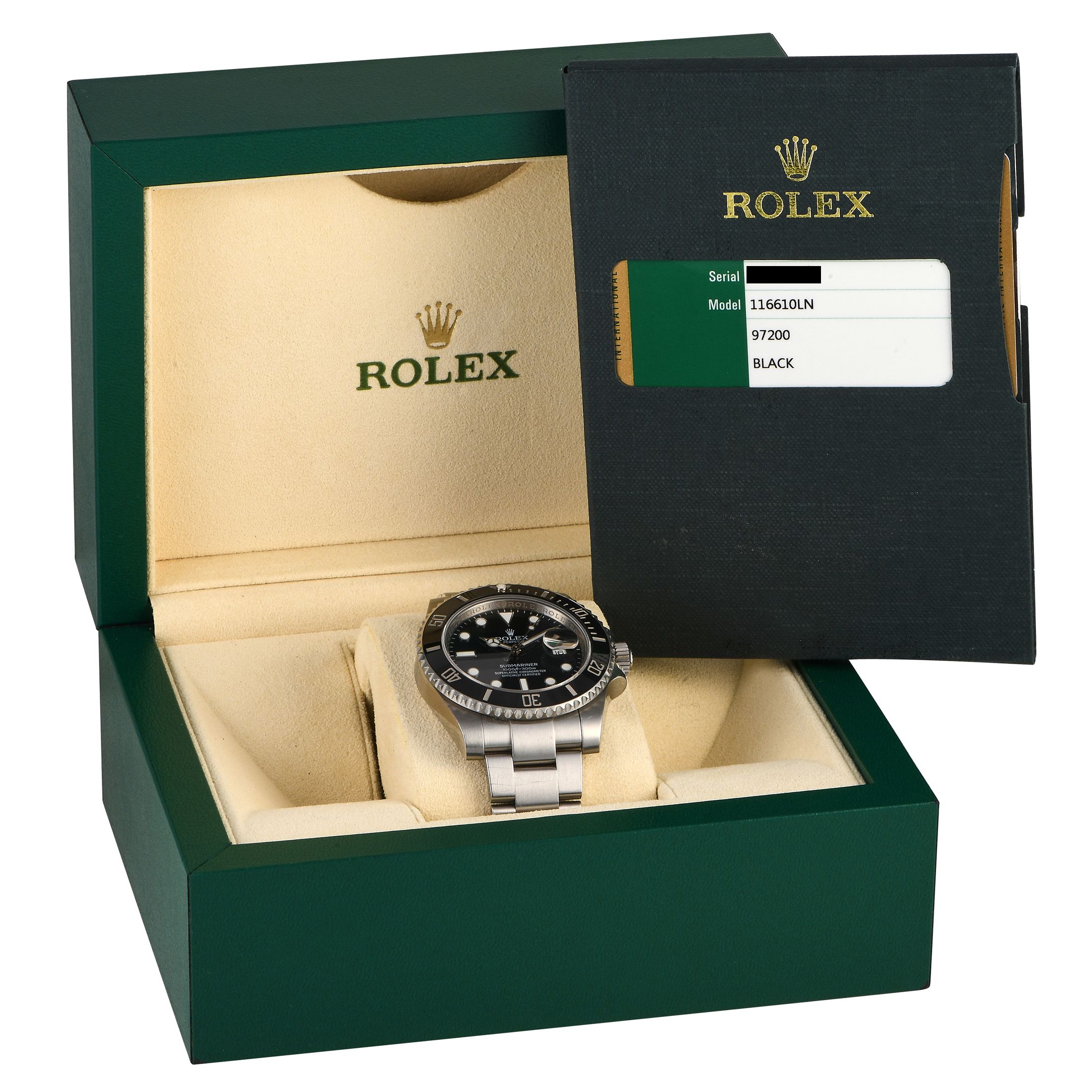 Rolex Submariner Date Watch 116610LN
