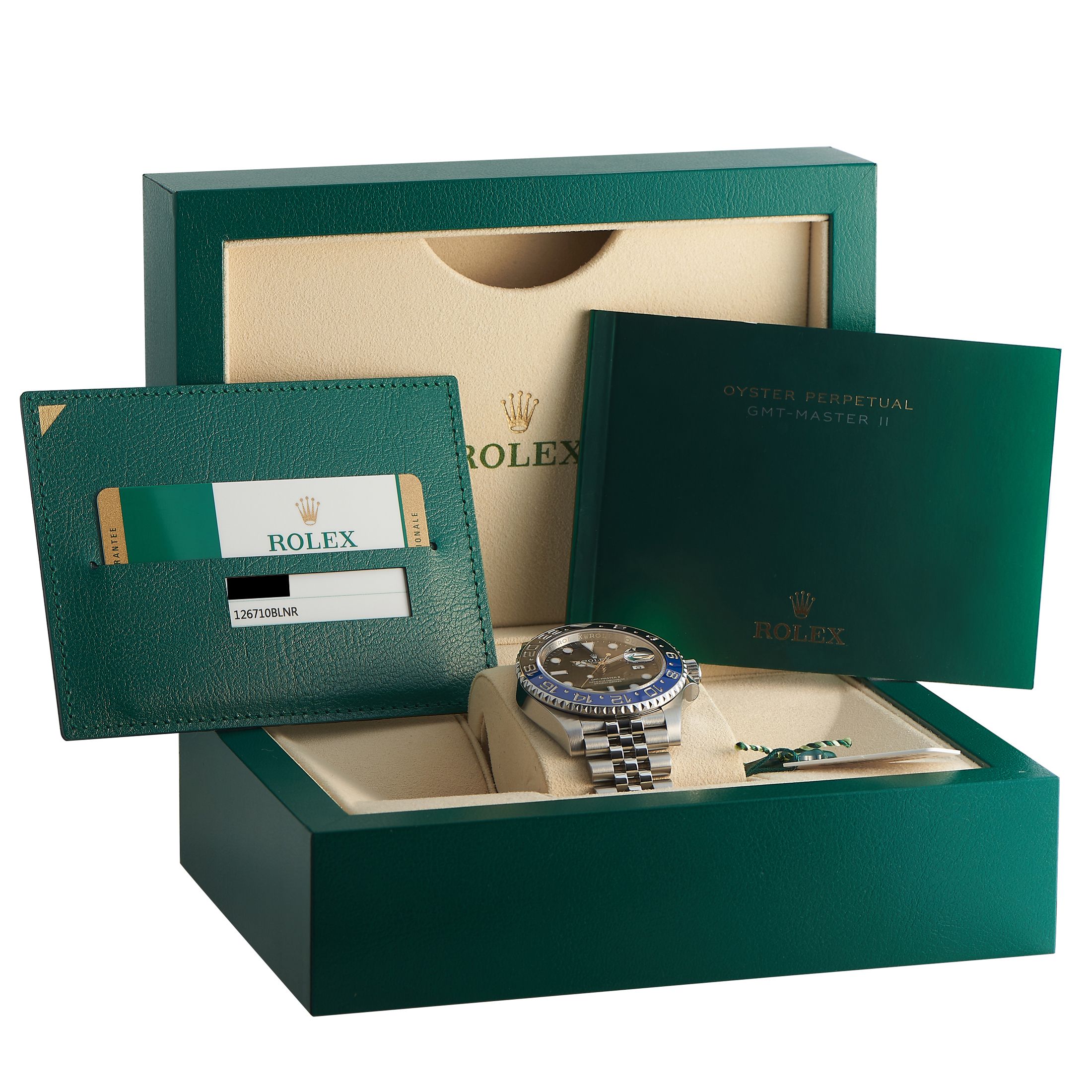 Rolex GMT-Master II Watch 126710BLNR