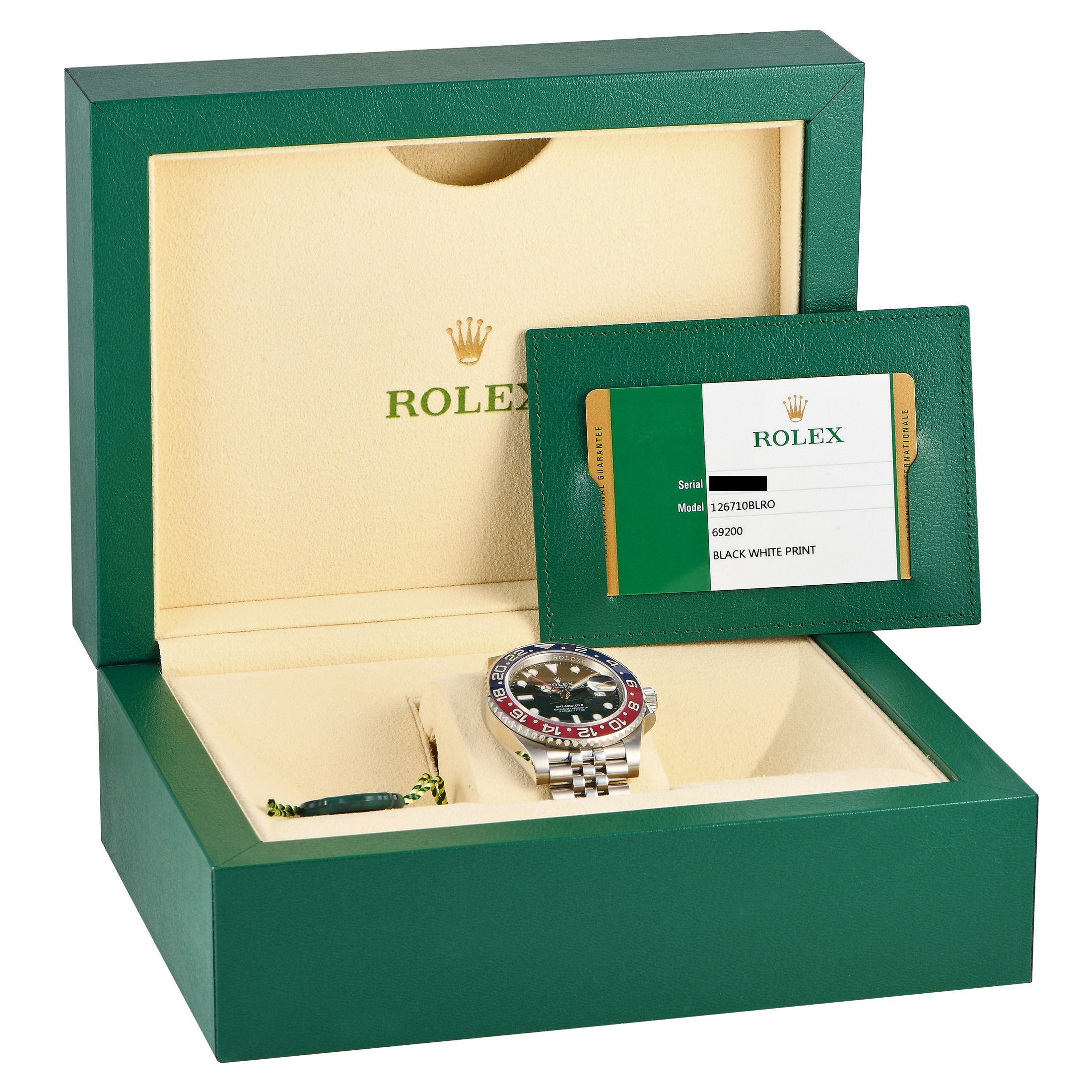 Rolex GMT-Master II Watch 126710BLRO