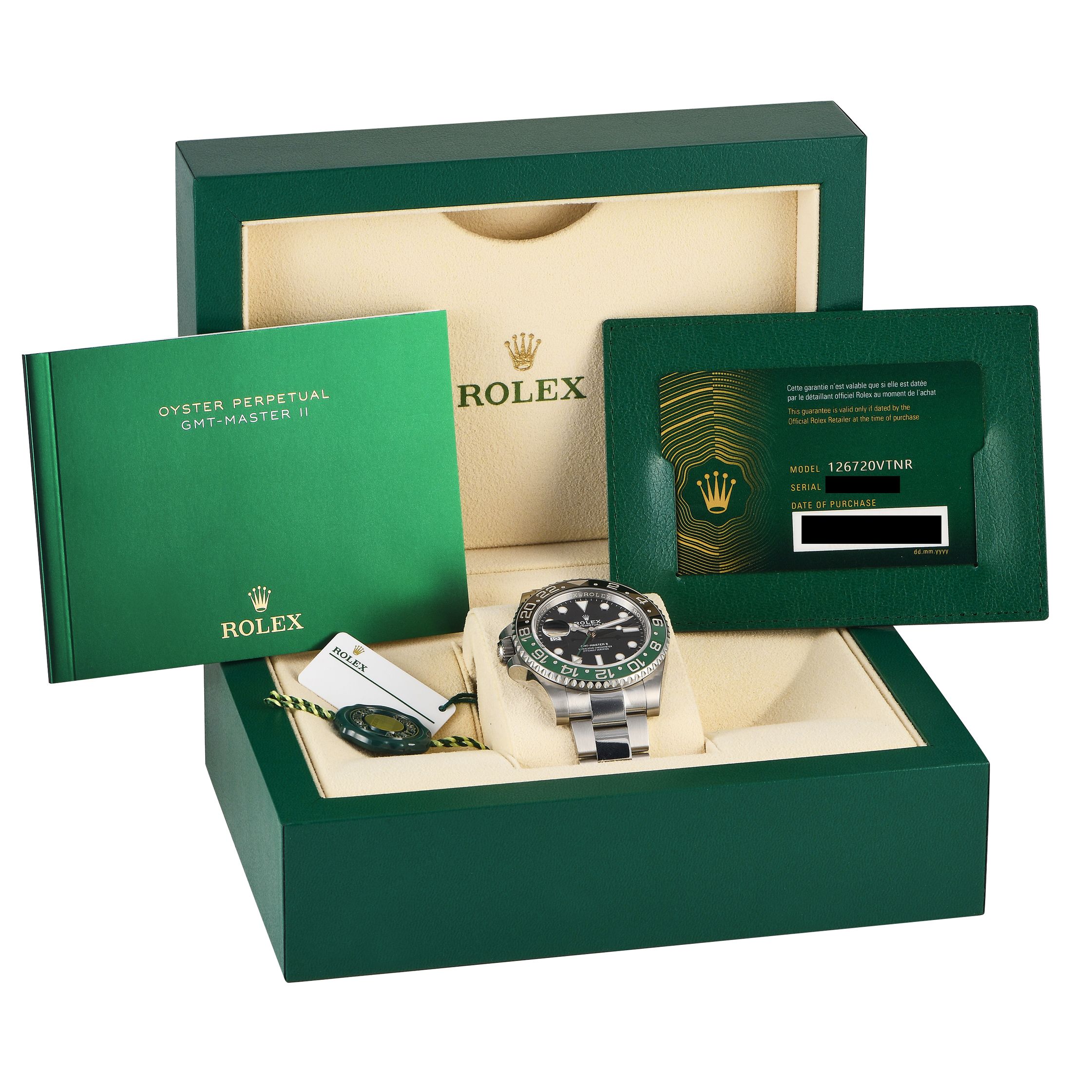Rolex GMT-Master II Left-Hand Watch 126720VTNR