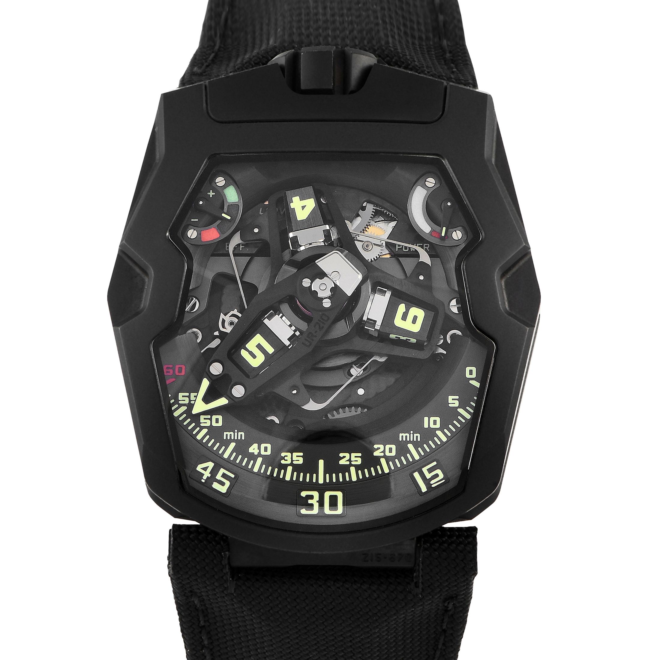 Urwerk UR-210Y Black Hawk Watch UR210Y