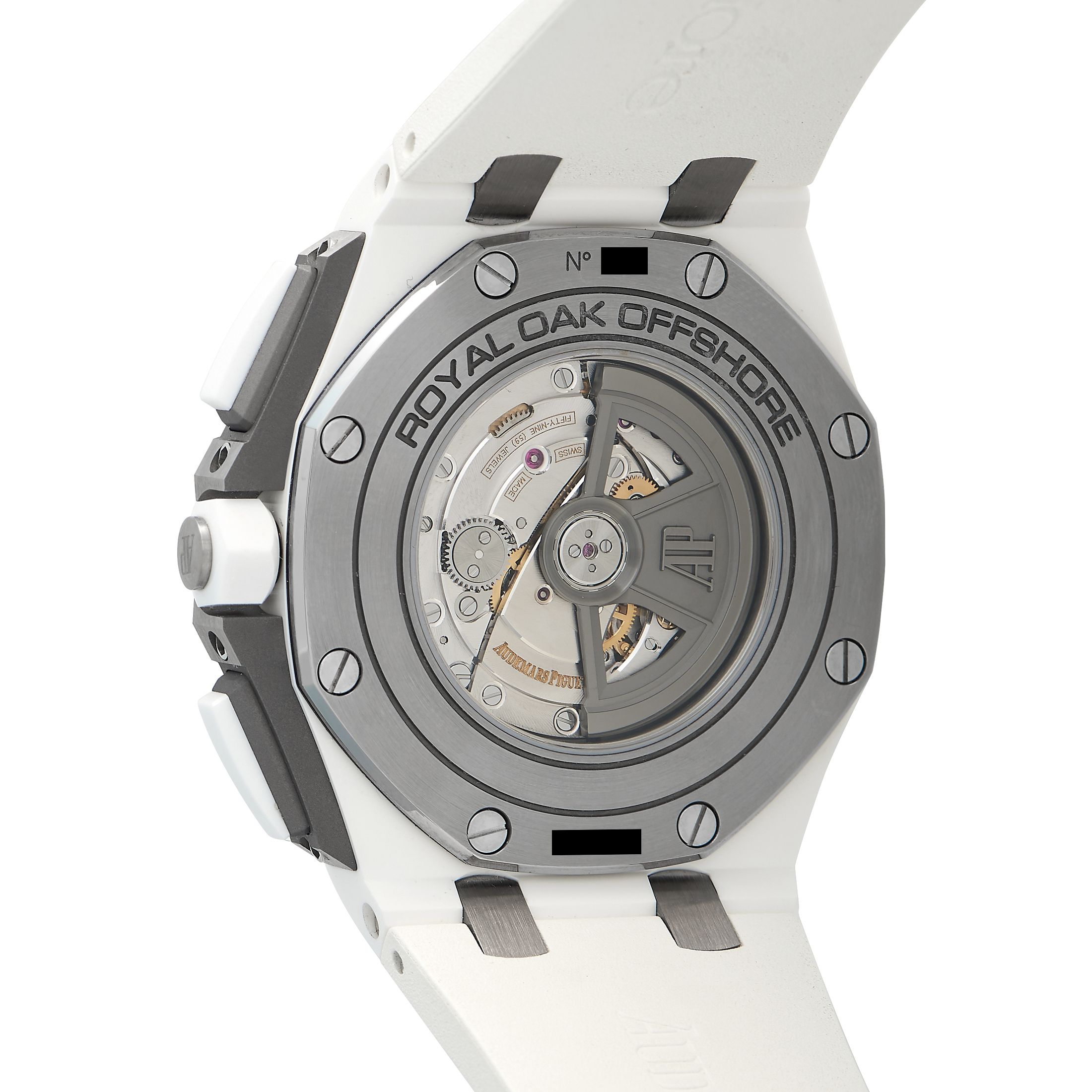 Audemars Piguet Royal Oak Offshore Chronograph White Ceramic Watch 26402CB.OO.A010CA.01