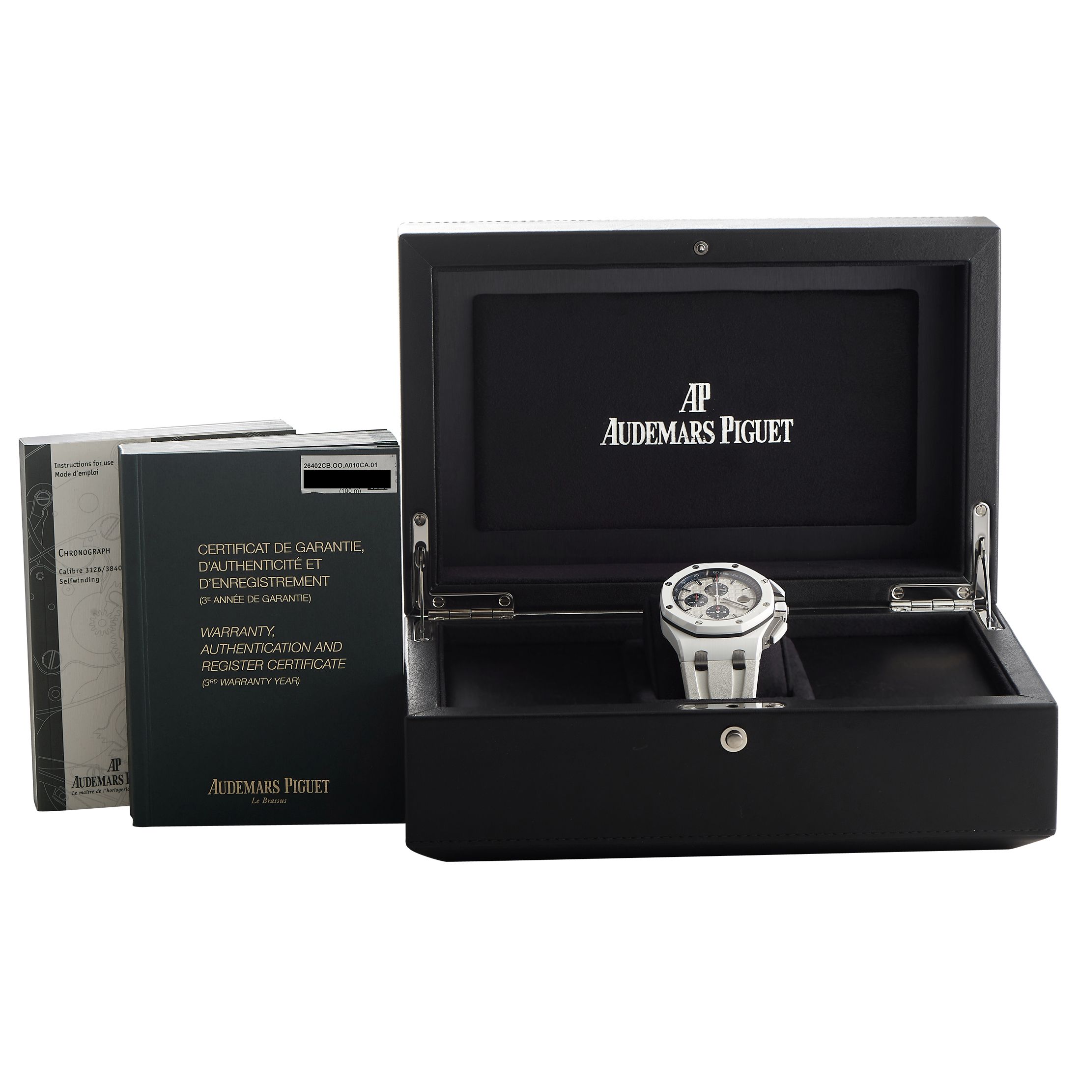 Audemars Piguet Royal Oak Offshore Chronograph White Ceramic Watch 26402CB.OO.A010CA.01
