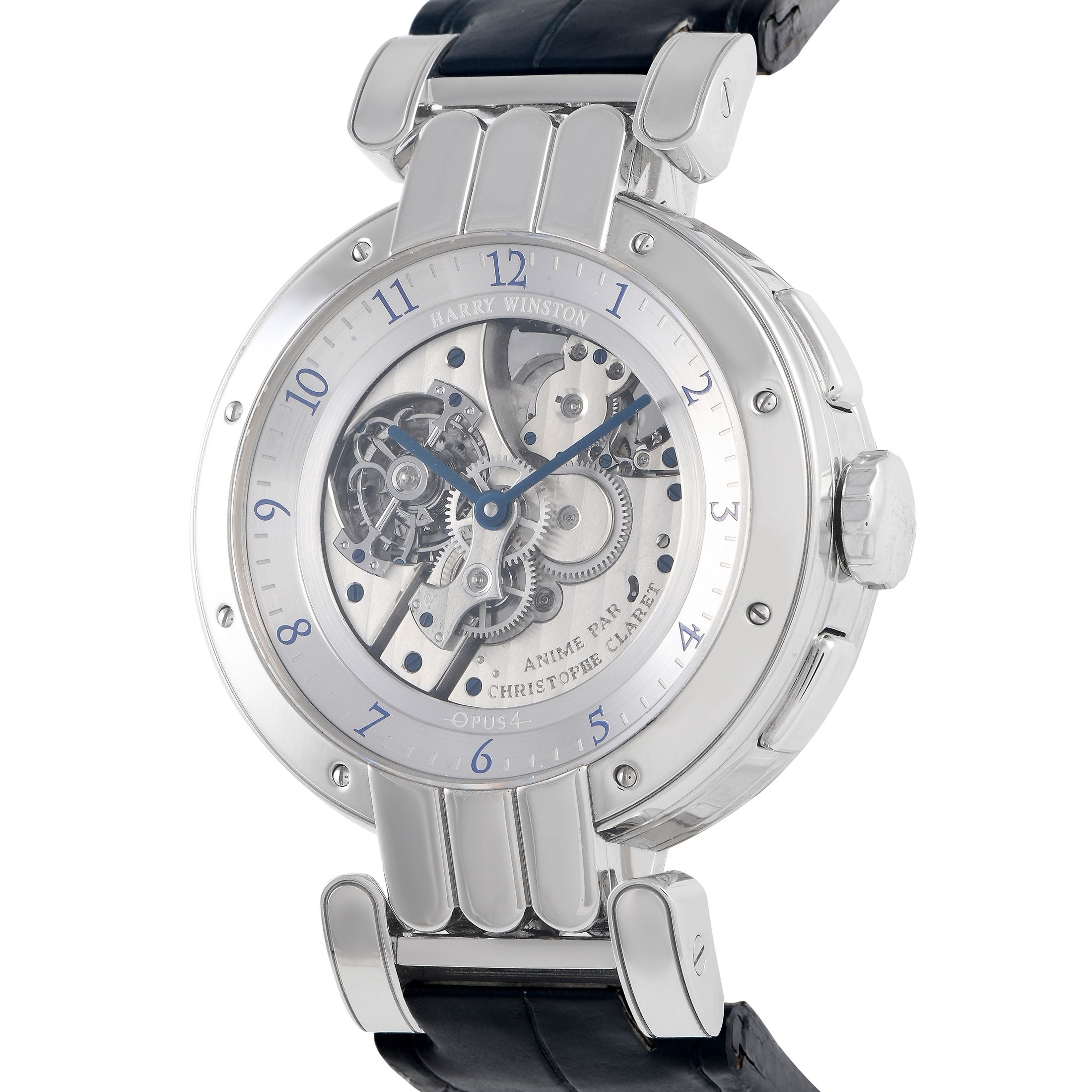 Harry Winston Opus 4 Platinum Watch OPUMTR44PP001