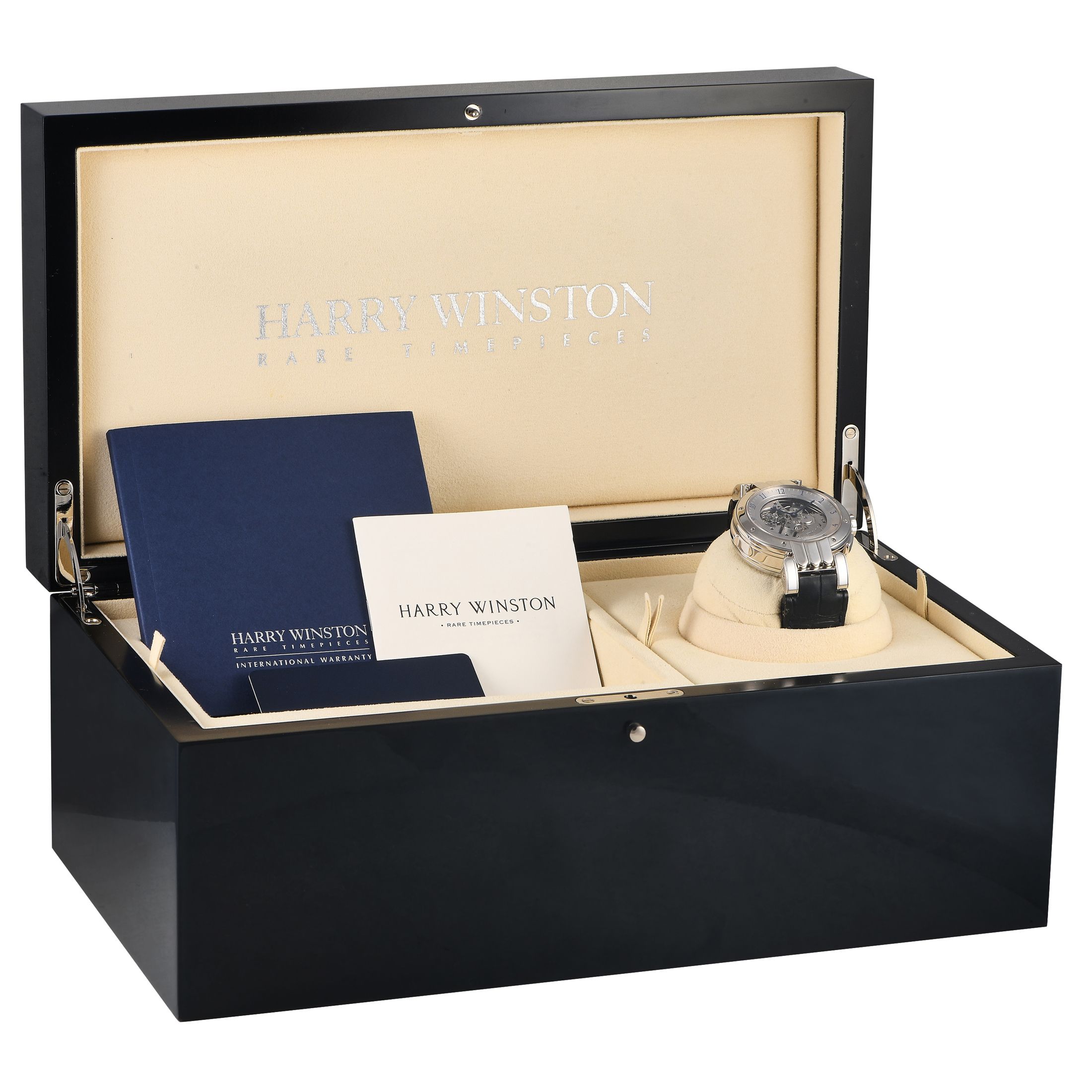 Harry Winston Opus 4 Platinum Watch OPUMTR44PP001