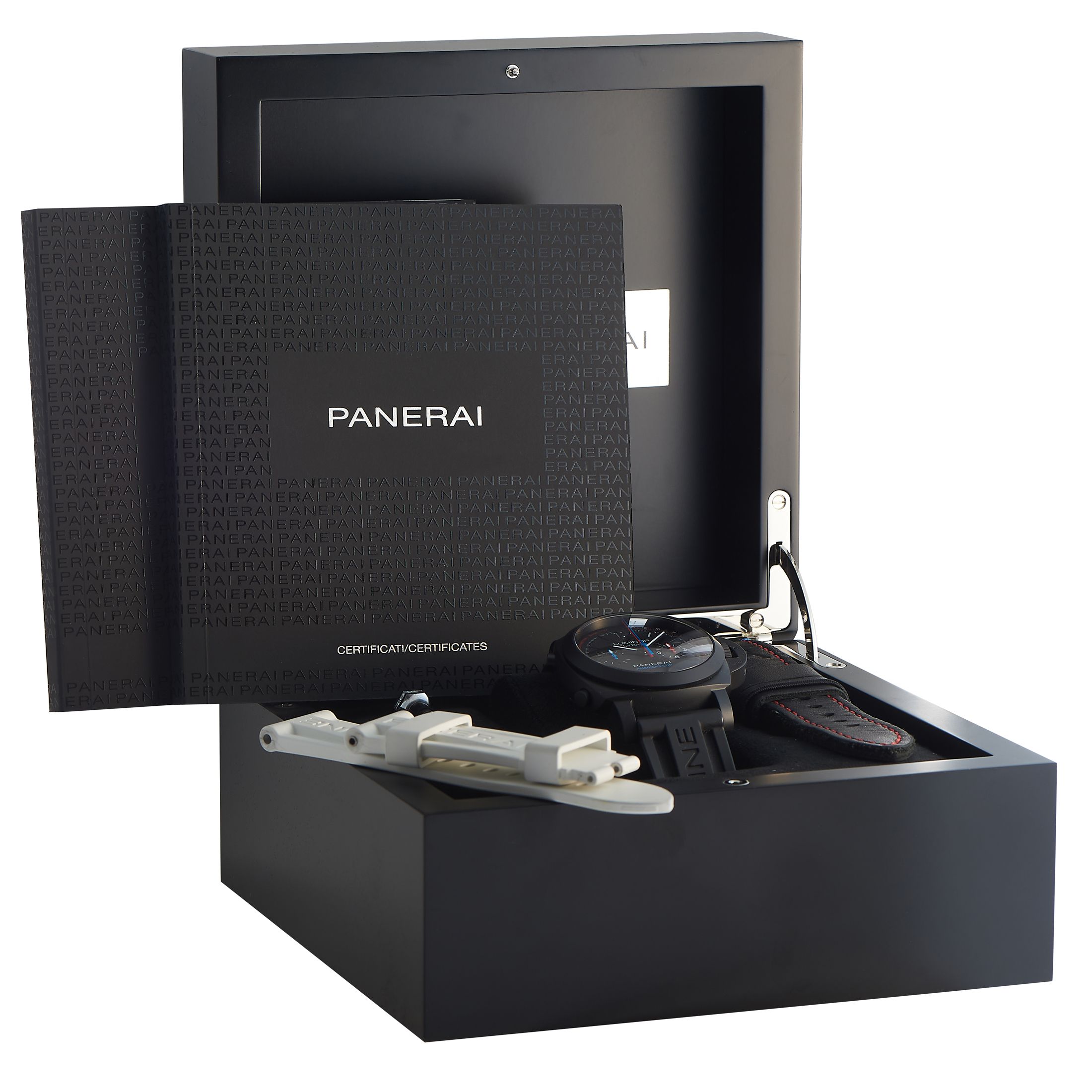 Officine Panerai Luminor 1950 Oracle Team USA 3 Days Flyback Chronograph Watch PAM00725