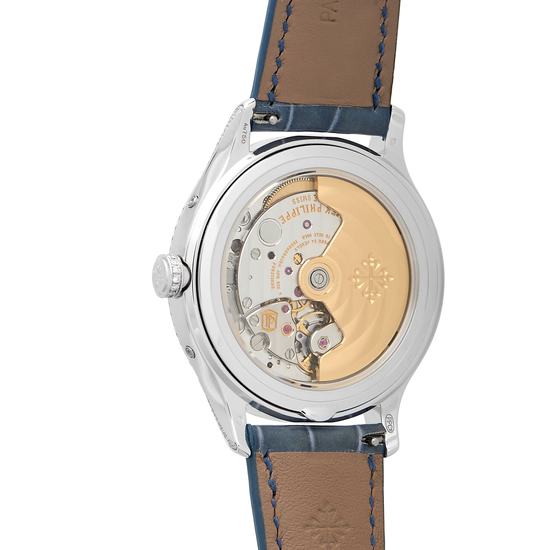 Patek Philippe Complications Annual Calendar Diamond Ladies Watch 4947G-001
