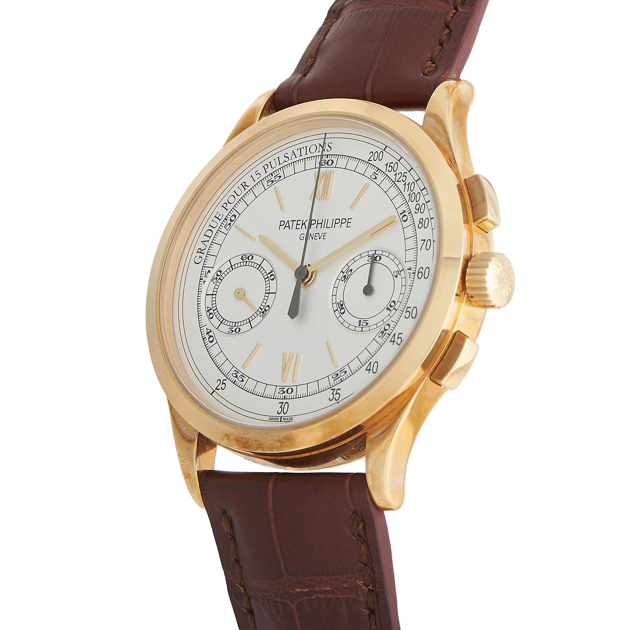 Patek Philippe Chronograph Yellow Gold Watch 5170J-001