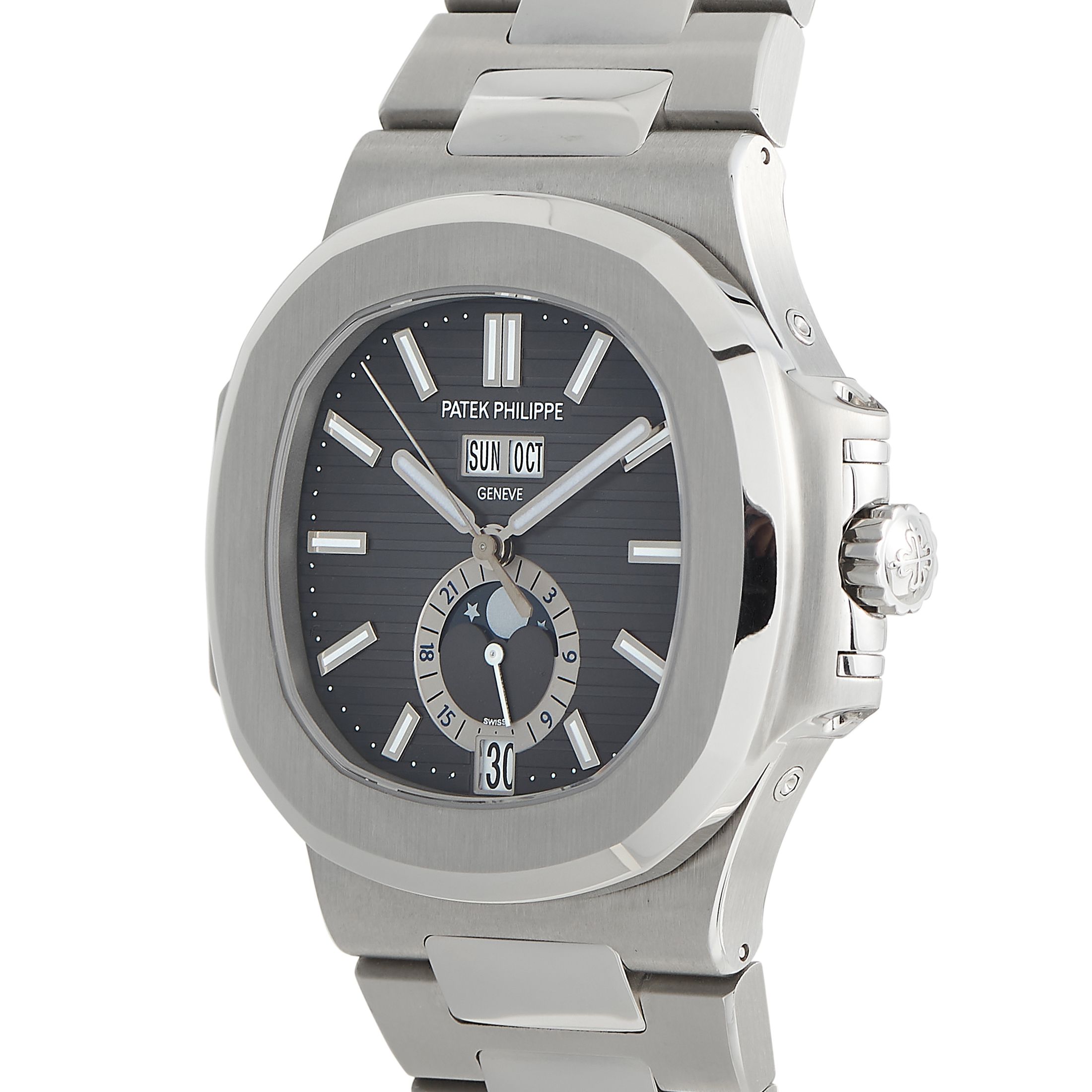 Patek Philippe Nautilus Annual Calendar Moon Phase Watch 5726/1A-001
