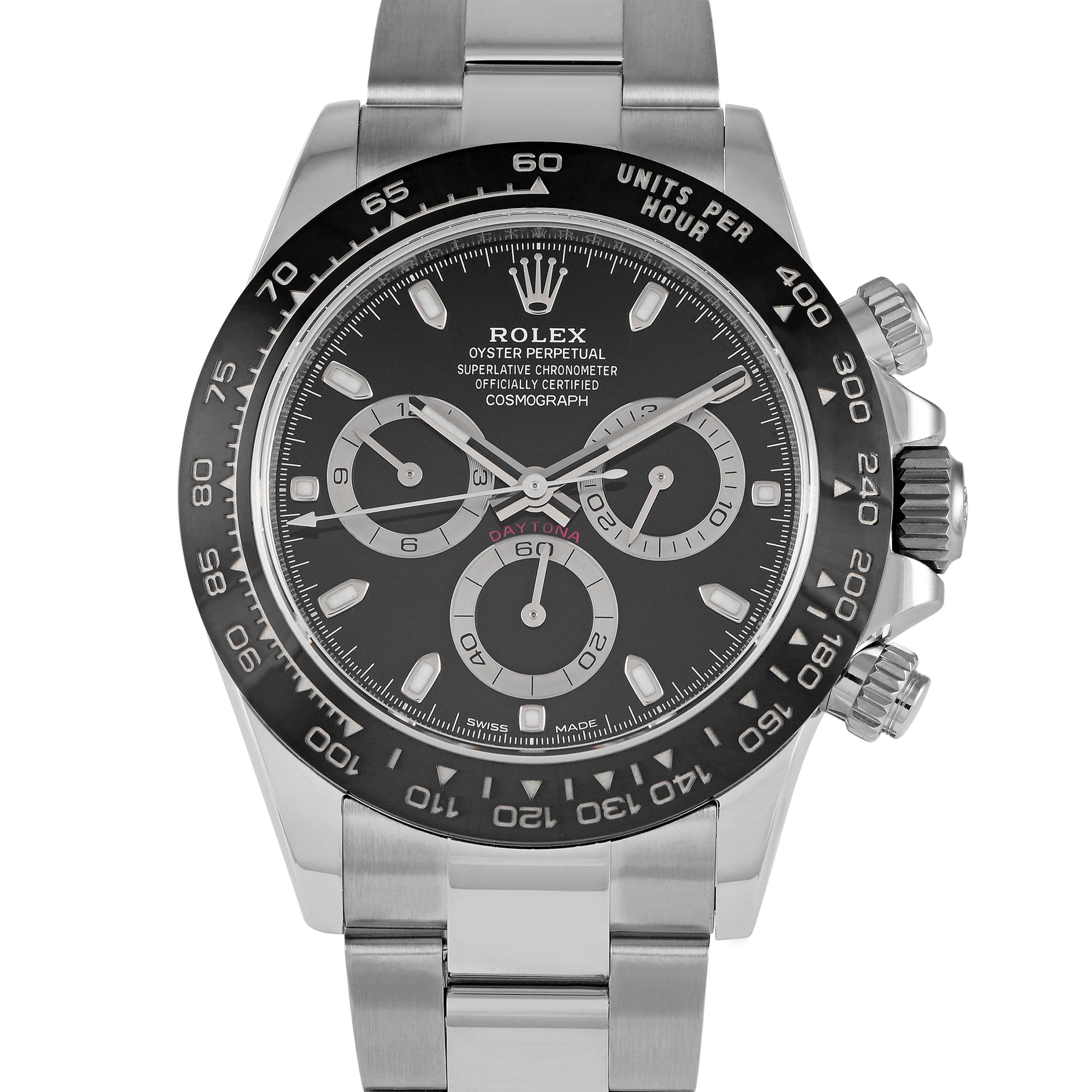 Rolex Daytona Black Dial Watch 116500LN-0002