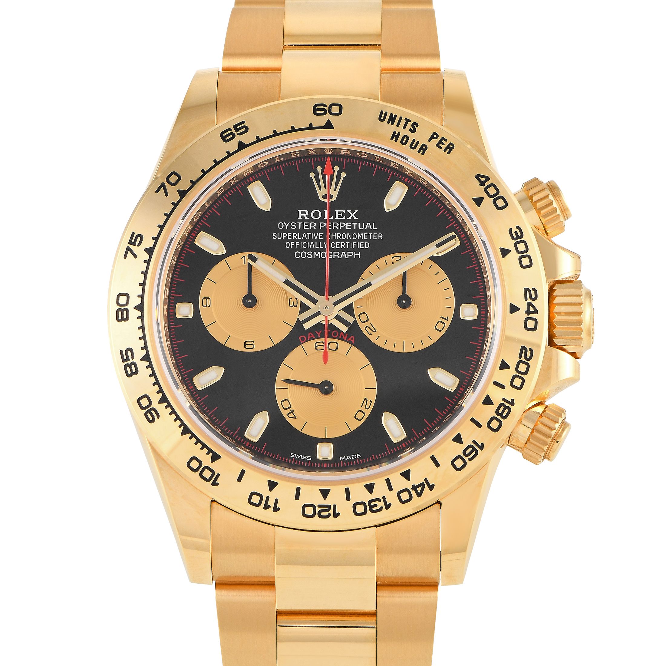 Rolex Daytona Yellow Gold Watch 116508