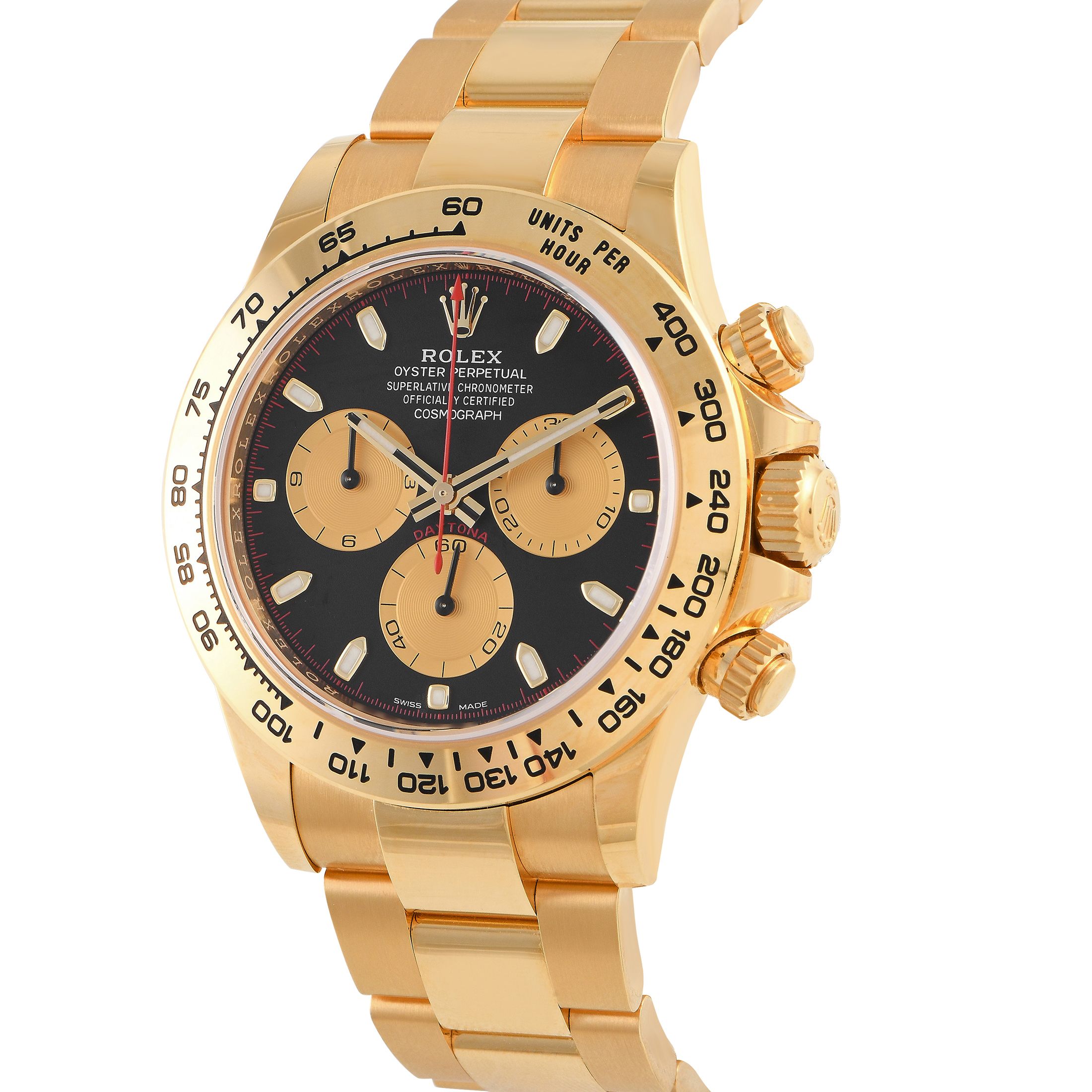 Rolex Daytona Yellow Gold Watch 116508