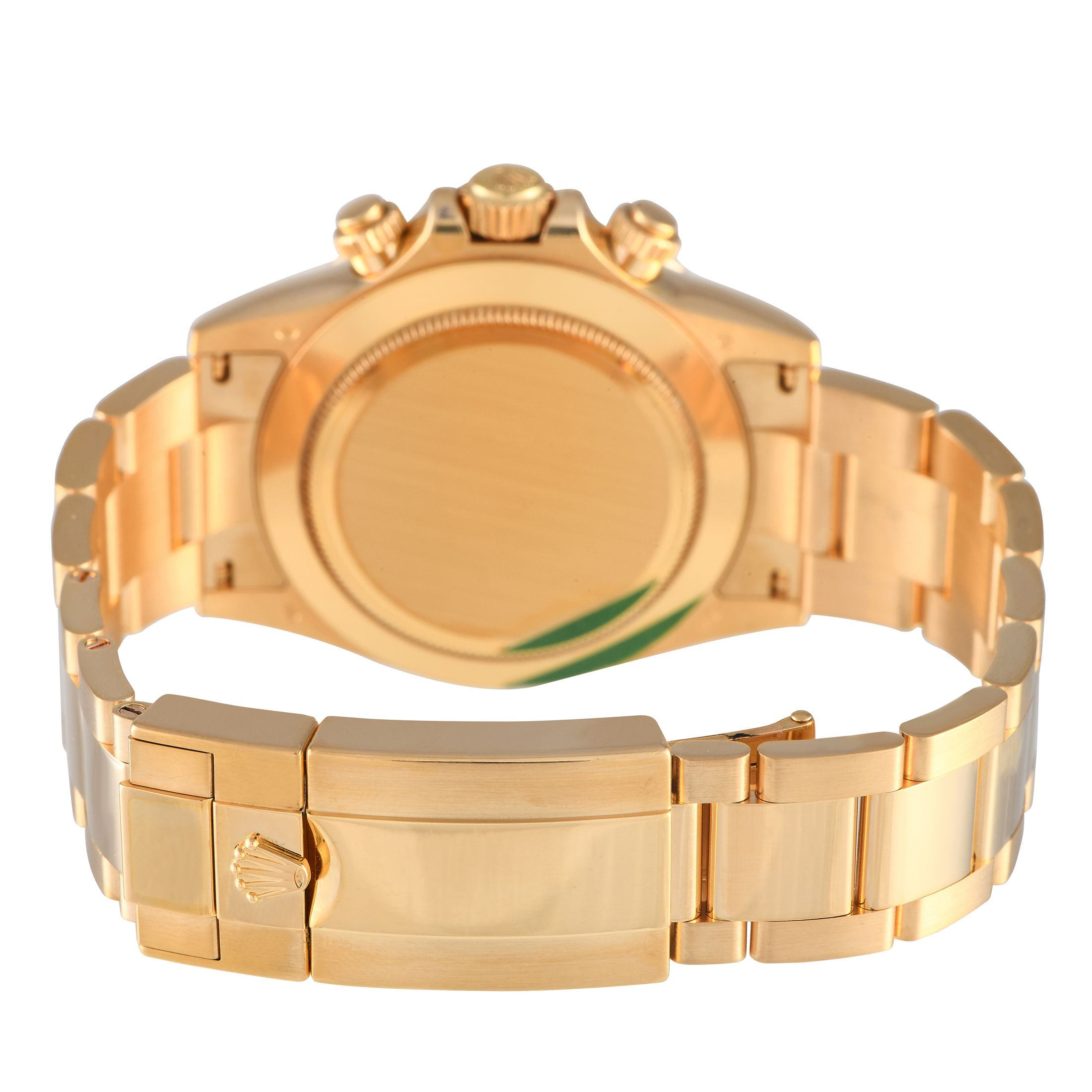 Rolex Daytona Yellow Gold Black Dial Watch 116508