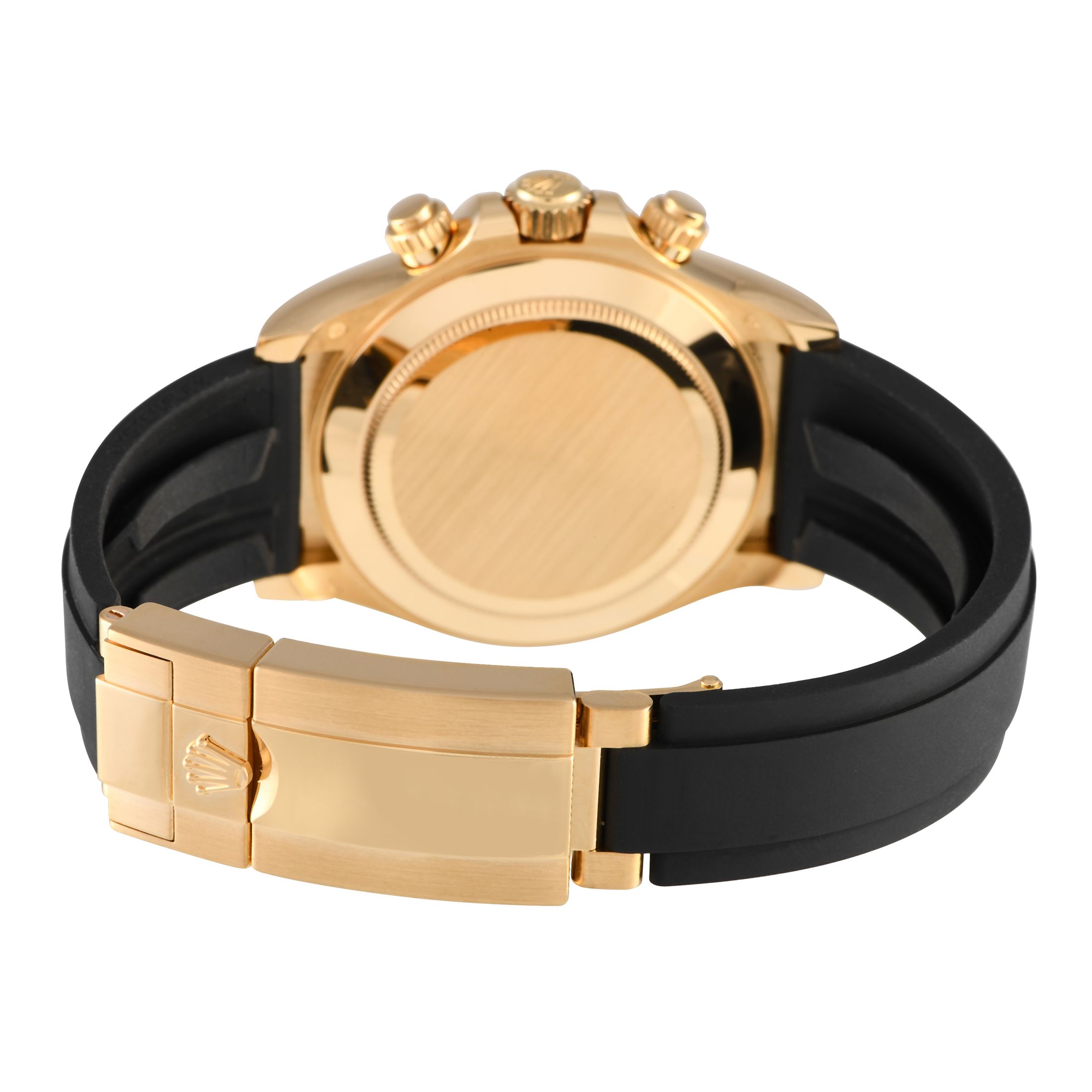 Rolex Daytona Yellow Gold Black Dial Watch 116518LN