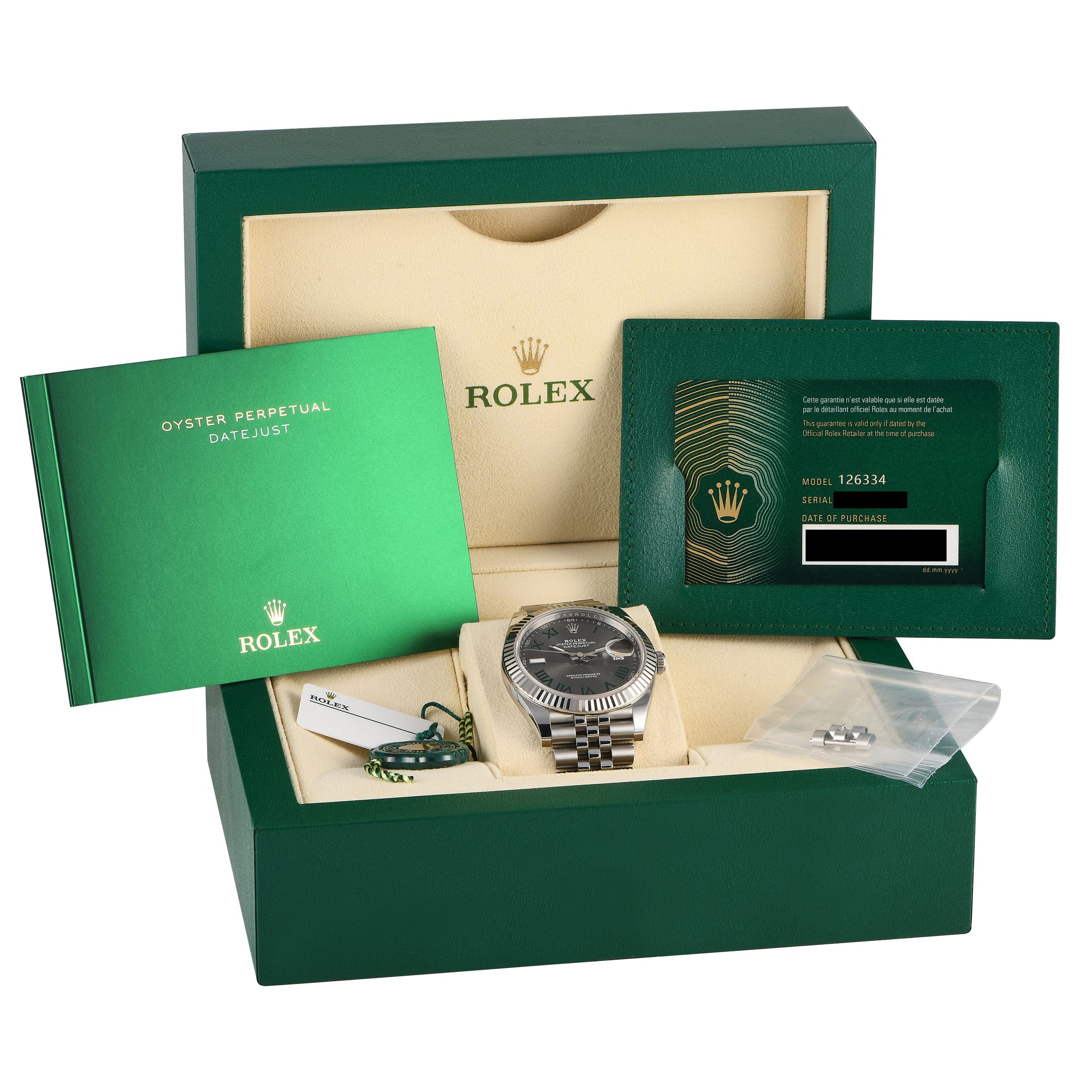 Rolex Datejust 41 Watch 126334