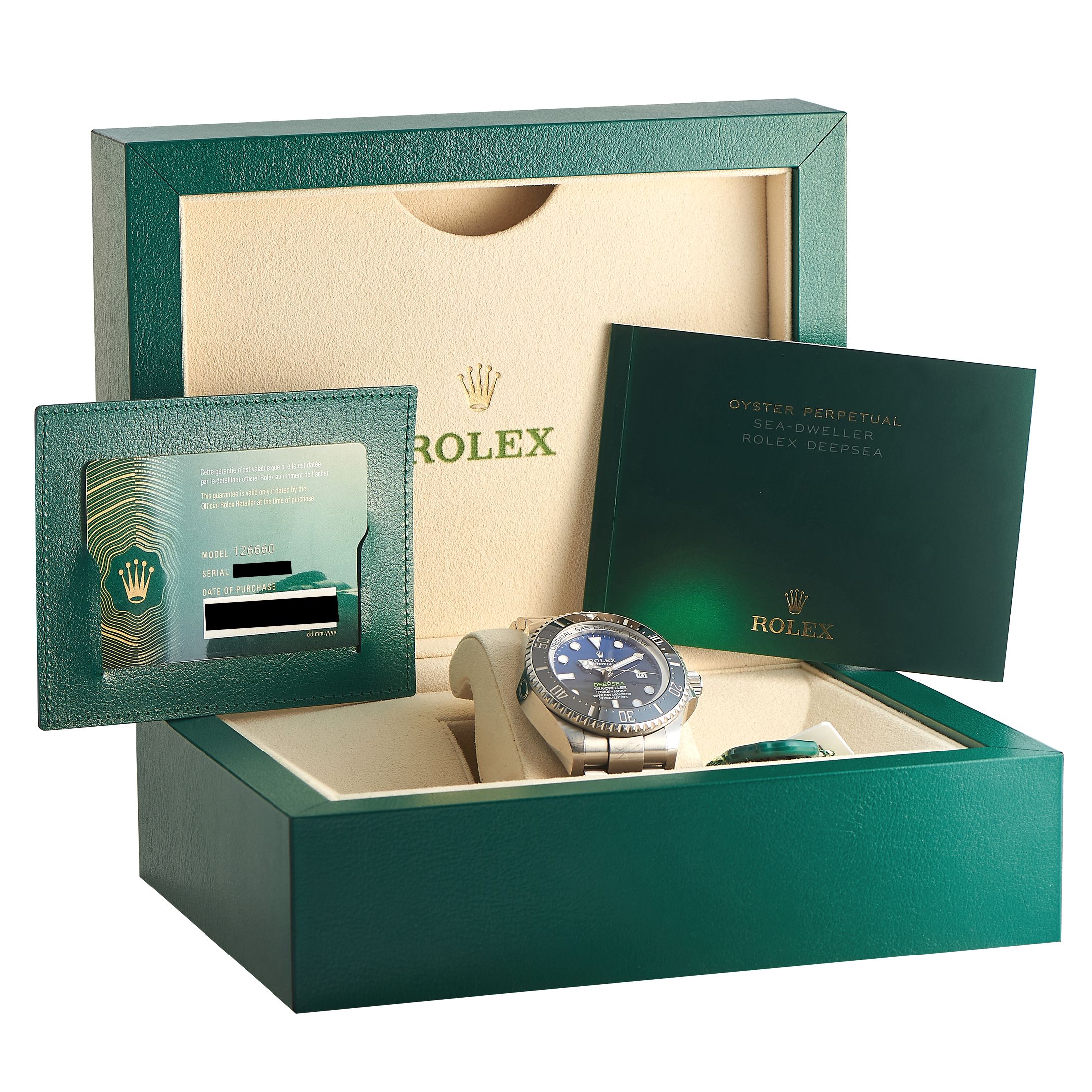 Rolex Sea-Dweller Deepsea Watch 126660