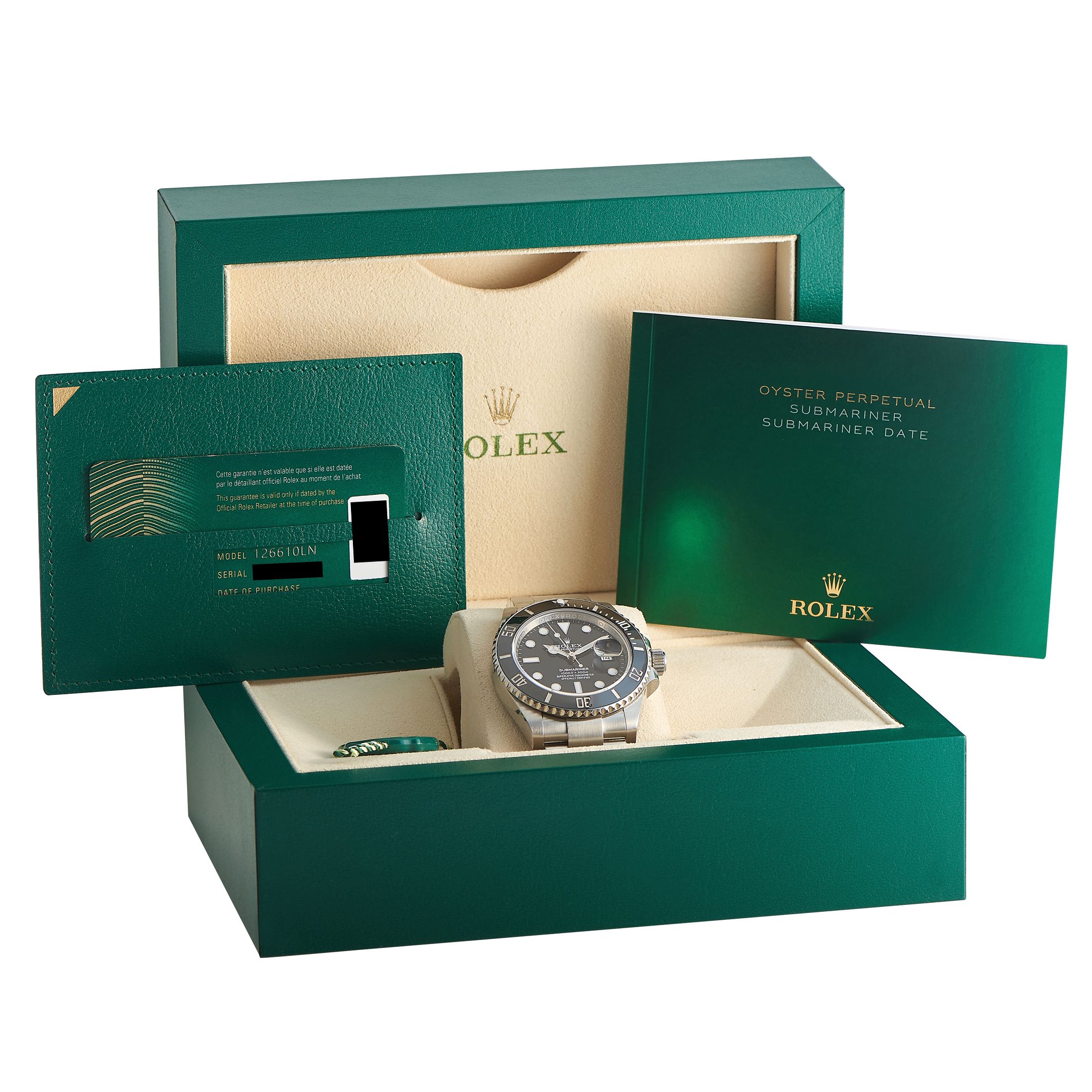 Rolex Submariner Date Watch 126610LN