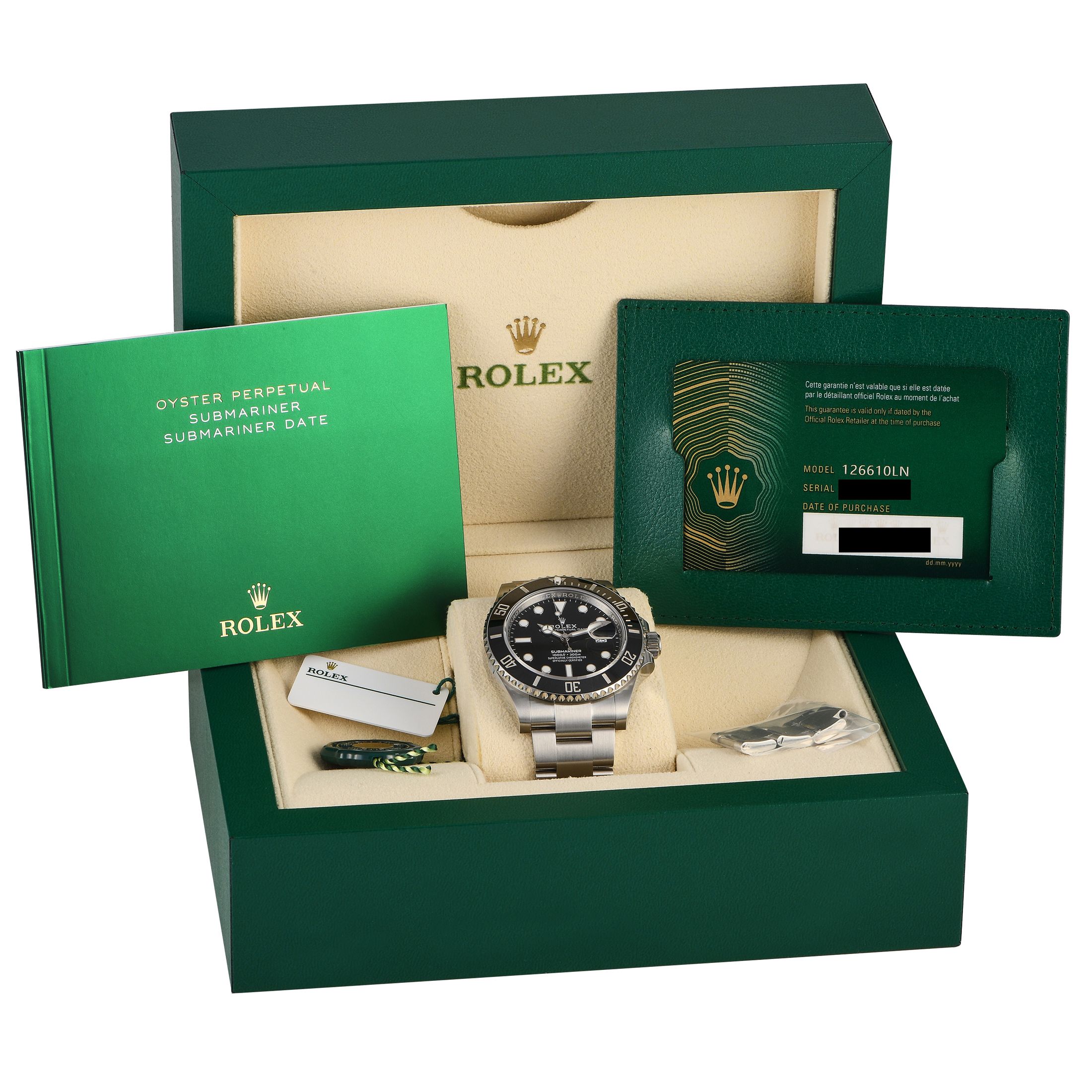 Rolex Submariner Date Watch 126610LN