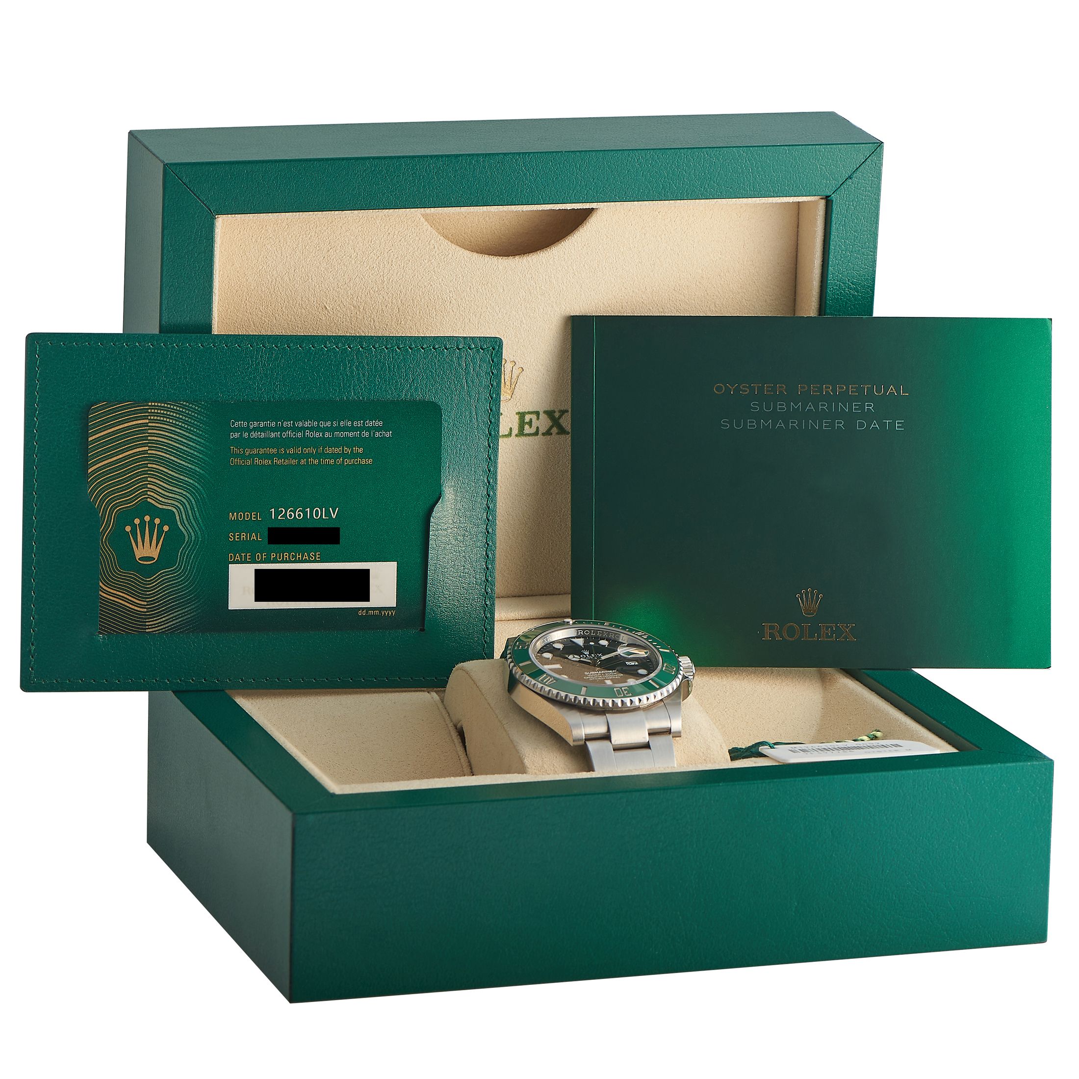 Rolex Submariner Date Watch 126610LV