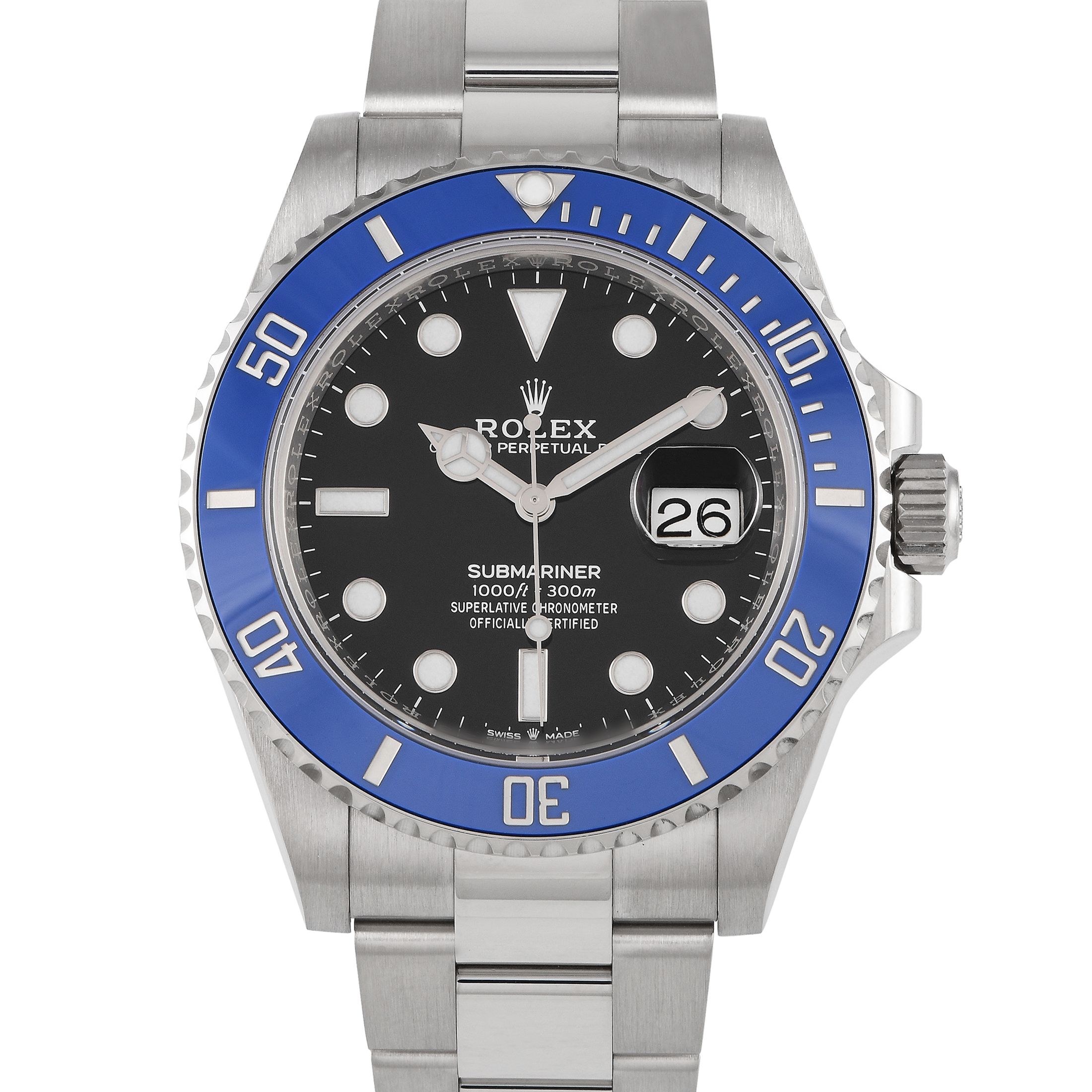 Rolex Submariner Date White Gold Watch 126619LB