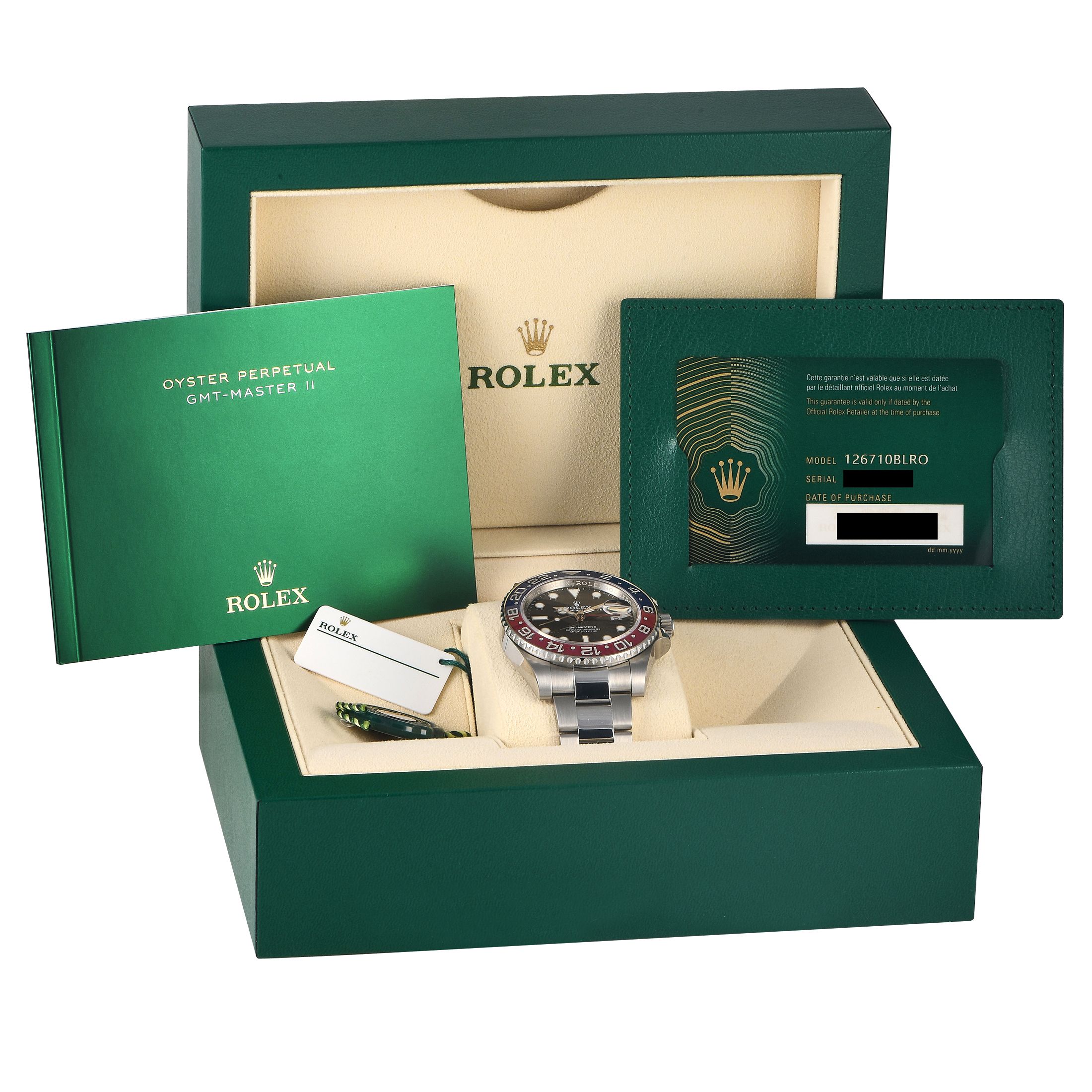 Rolex GMT-Master II Watch 126710BLRO