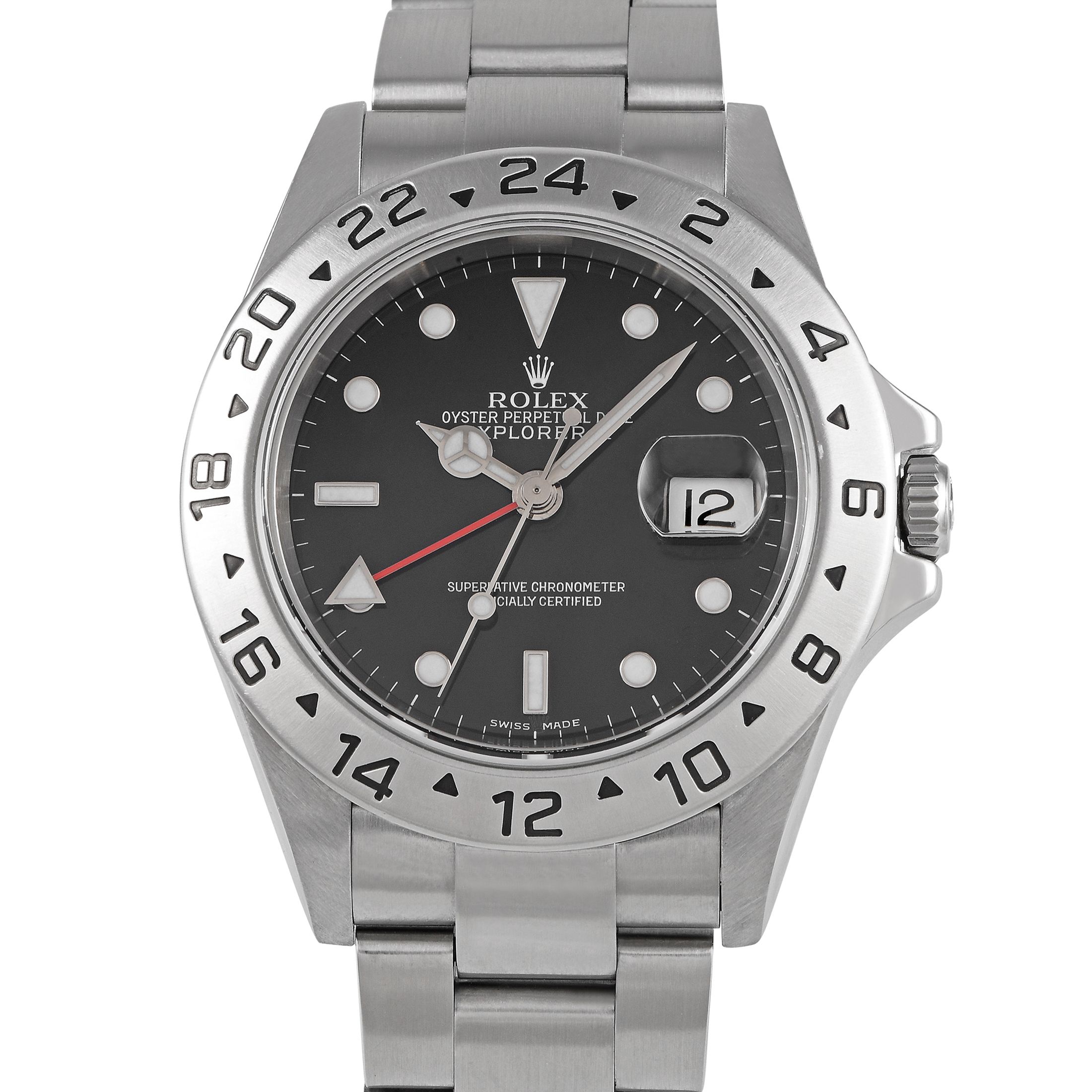 Rolex Explorer II Black Dial Watch 16570