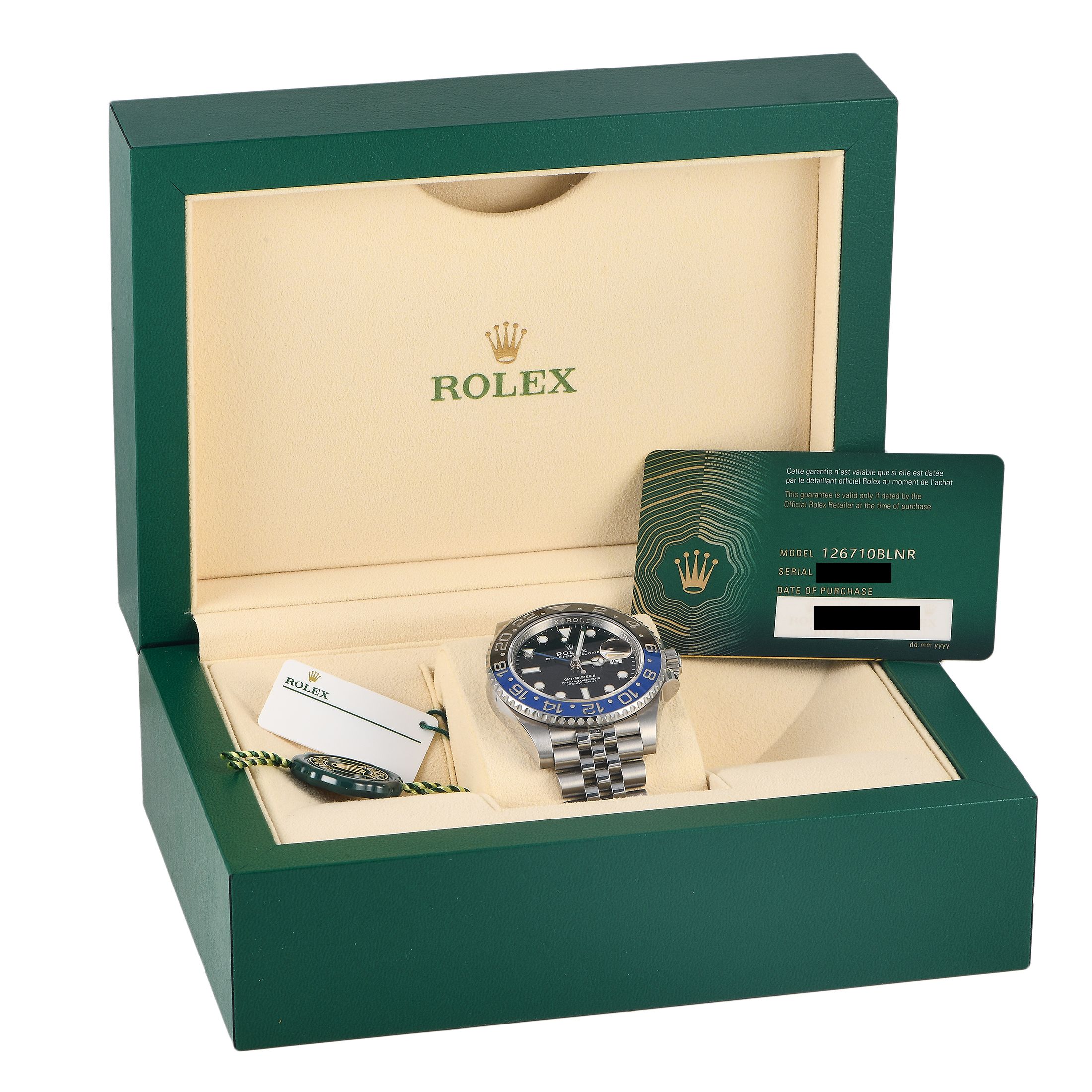 Rolex GMT-Master II Watch 126710BLNR