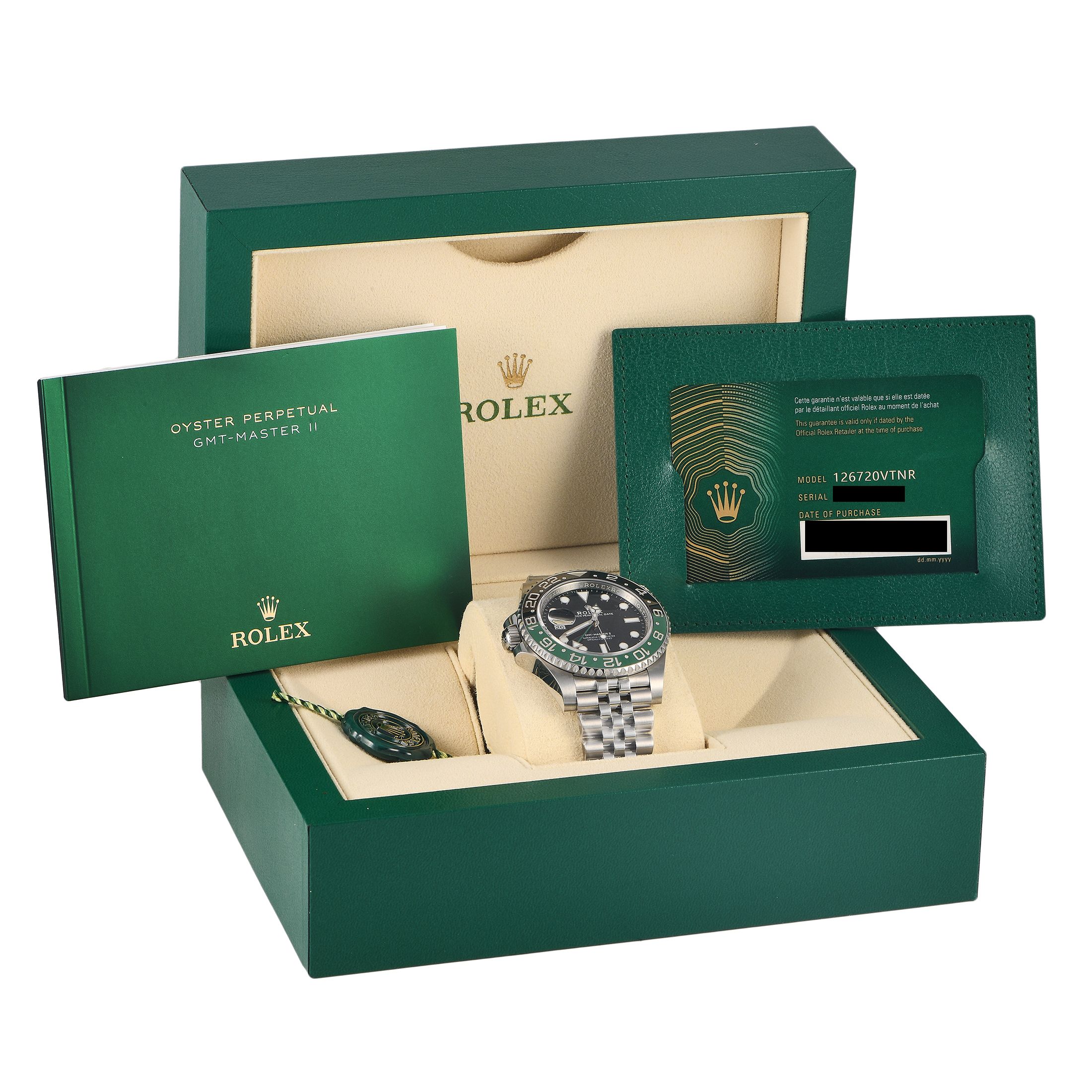 Rolex GMT-Master II Left-Hand Watch 126720VTNR