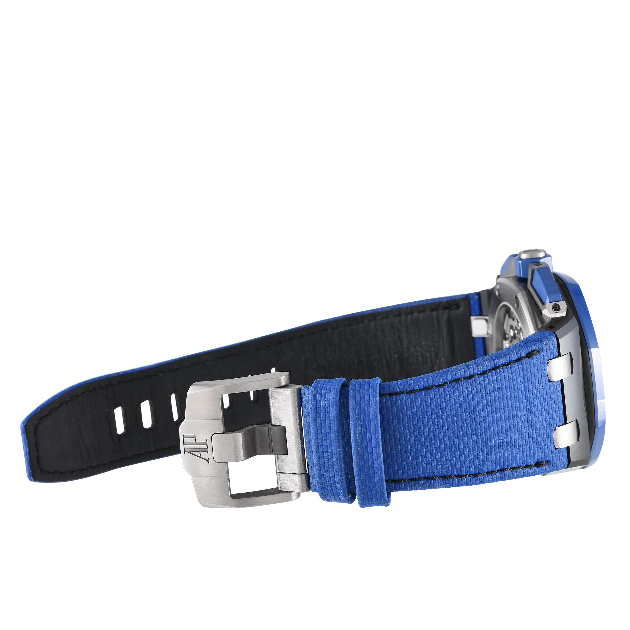 Audemars Piguet Royal Oak Offshore Blue Ceramic Bezel Watch 26420CE.OO.A043VE.01