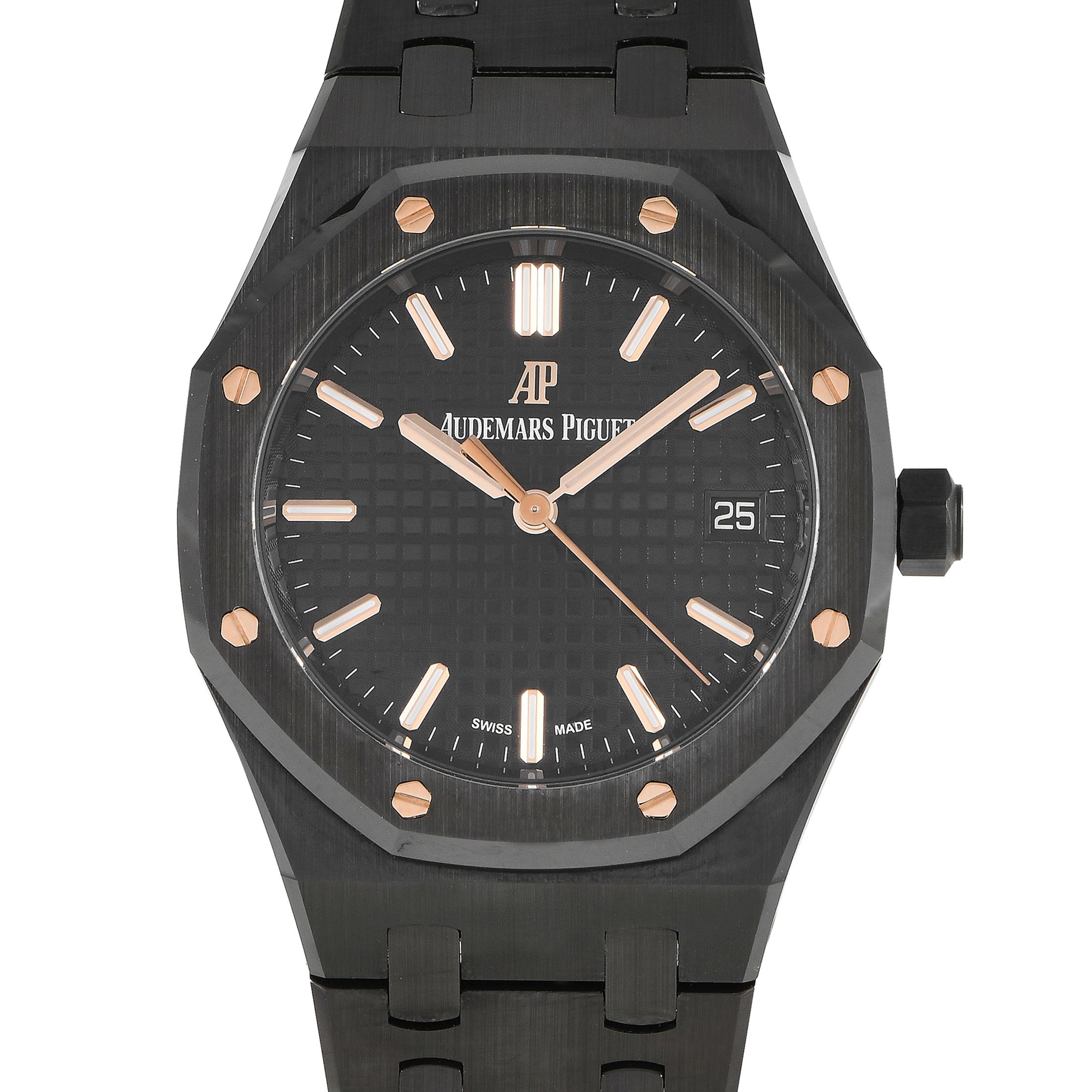 Audemars Piguet Royal Oak Black Ceramic Watch 77350CE.OO.1266CE.01