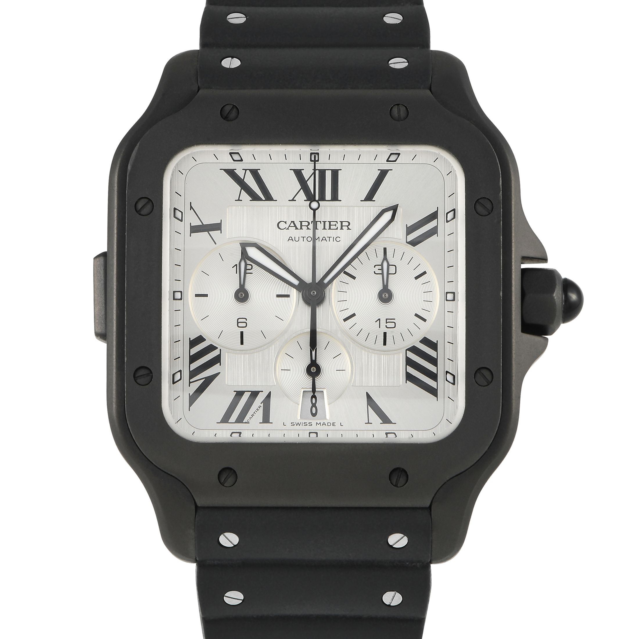 Cartier Santos Chronograph Watch WSSA0017