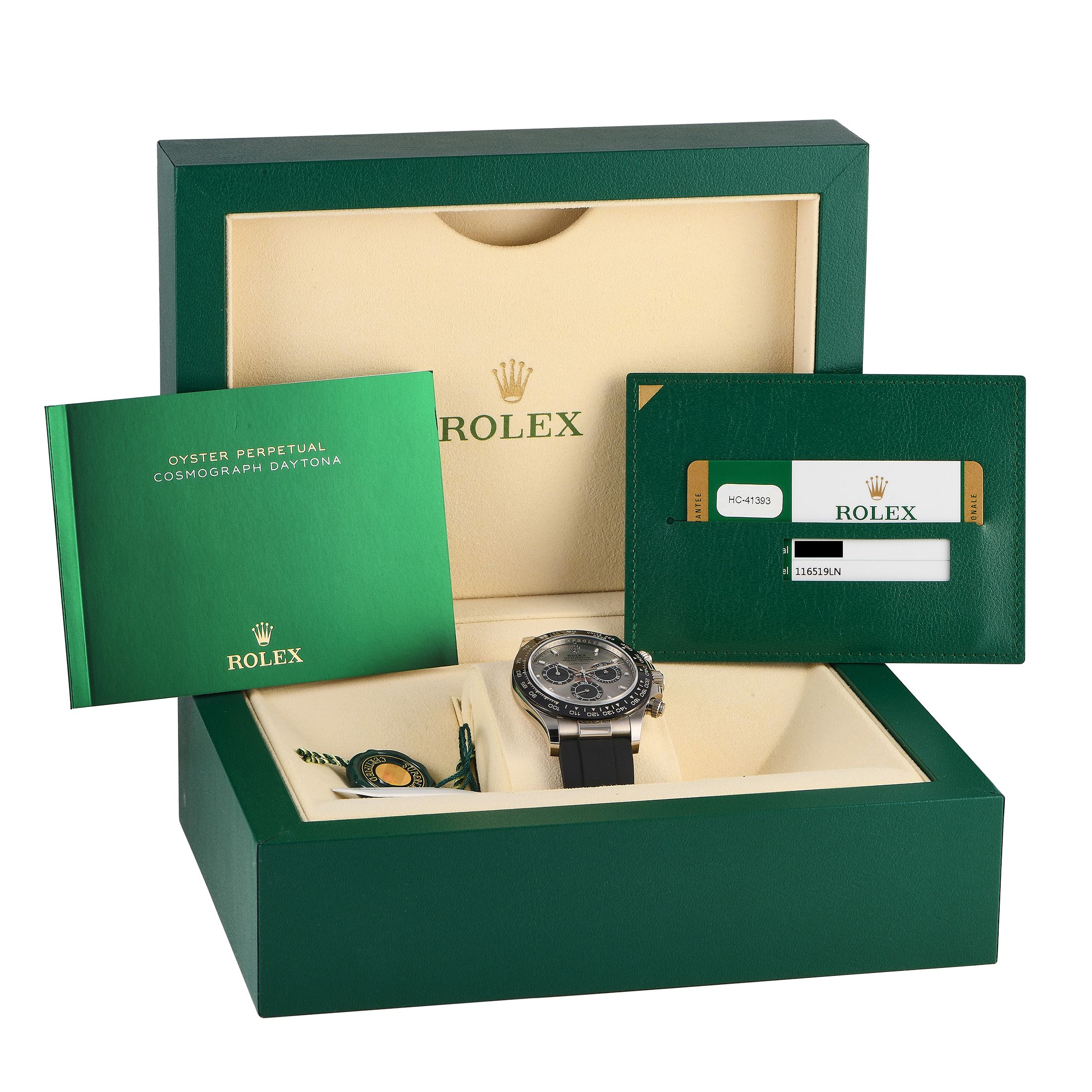 Rolex Daytona White Gold Watch 116519LN