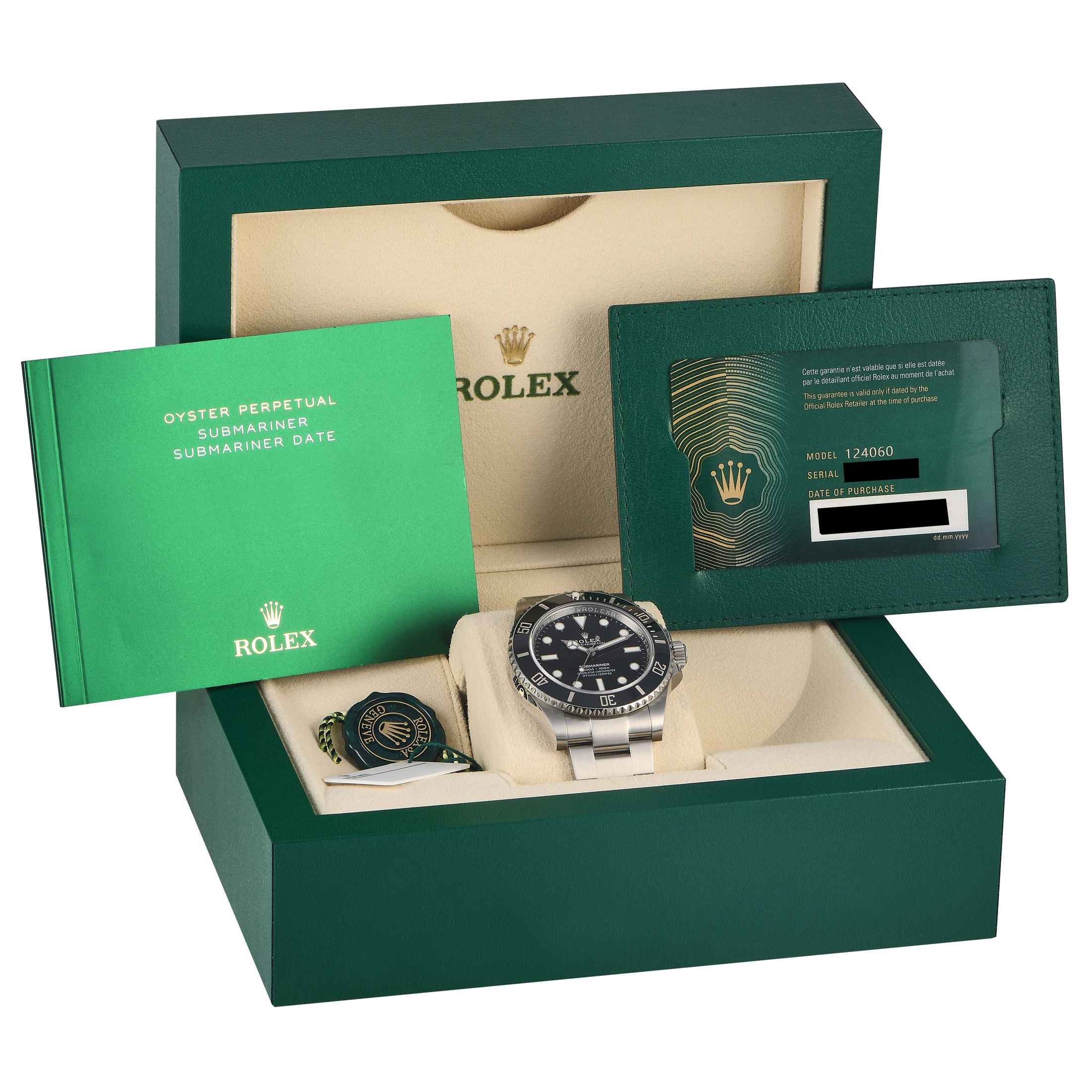 Rolex Submariner Watch 124060