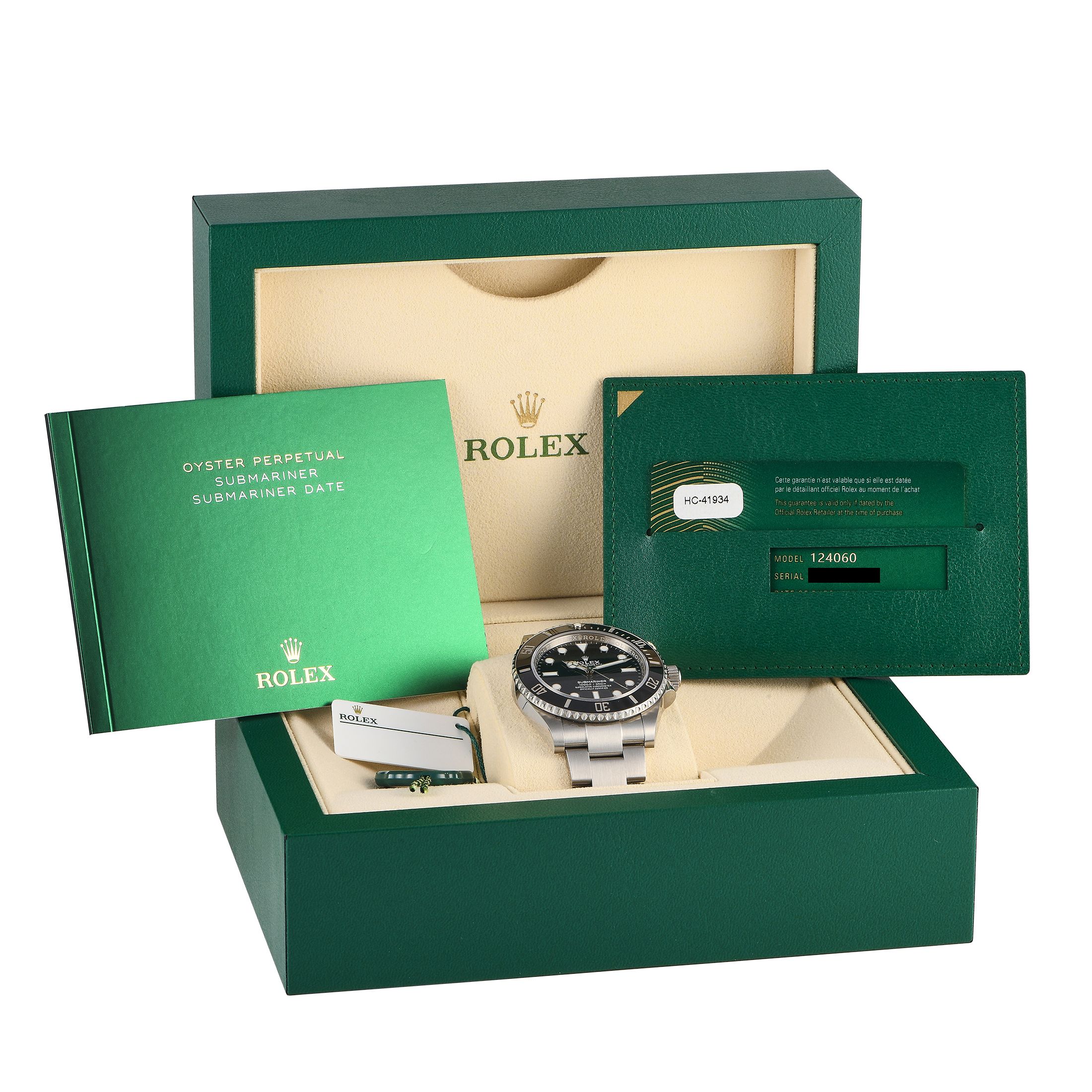 Rolex Submariner Watch 124060
