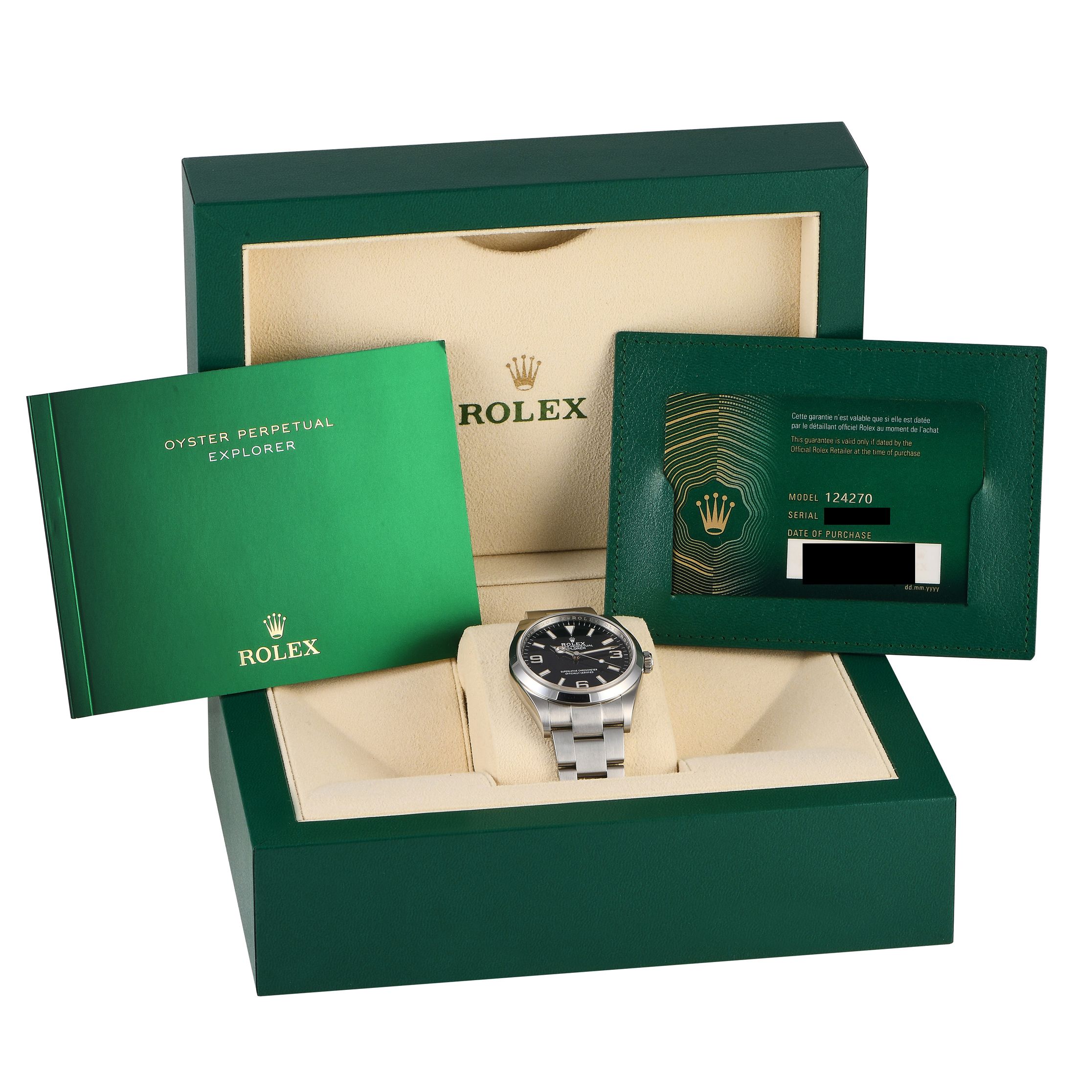 Rolex Explorer 36 Watch 124270
