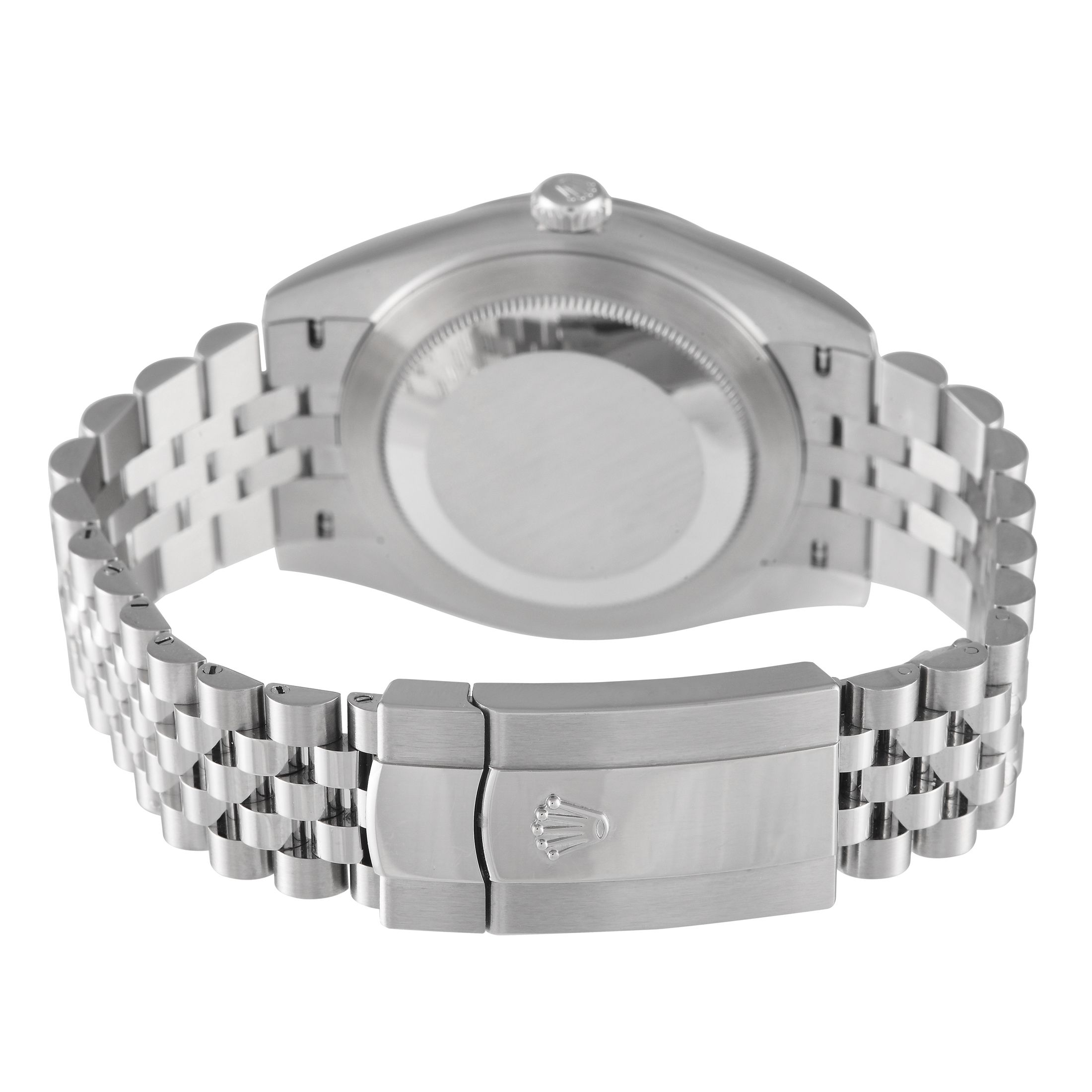 Rolex Datejust 41 White Roman Dial Watch 126300